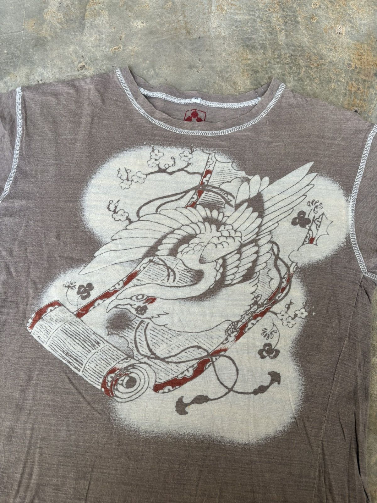 Hysteric Glamour Japanese Chikiriya Sukajan Style Tshirt Size US M / EU 48-50 / 2 - 5 Thumbnail