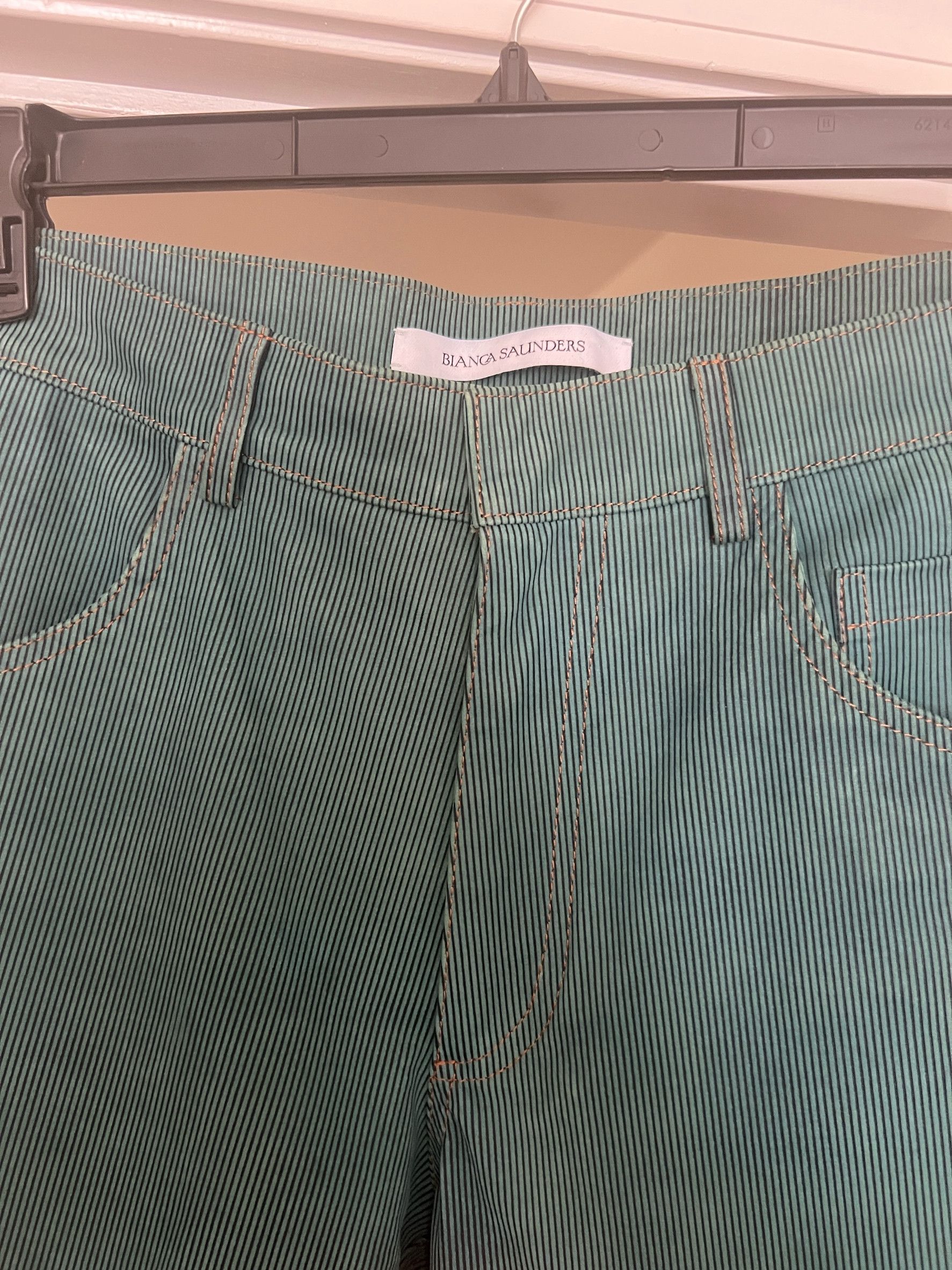 Bianca Saunders Larda leather reverse jeans Size US 30 / EU 46 - 6 Thumbnail