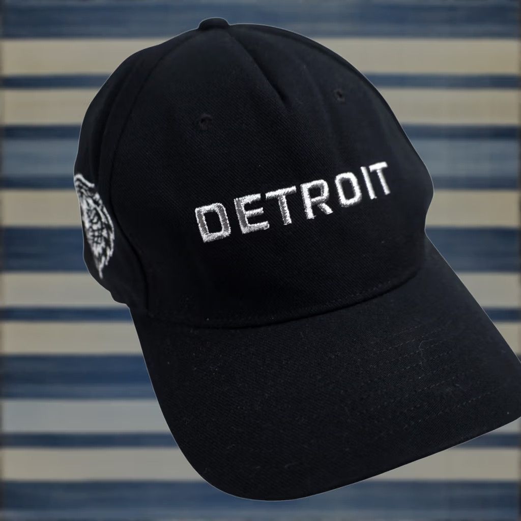 Nike VINTAGE Nike Detroit Tigers Snapback Hat Men One Size Black OS Snapback Tigers Nike Hats Mens Size ONE SIZE - 1 Thumbnail