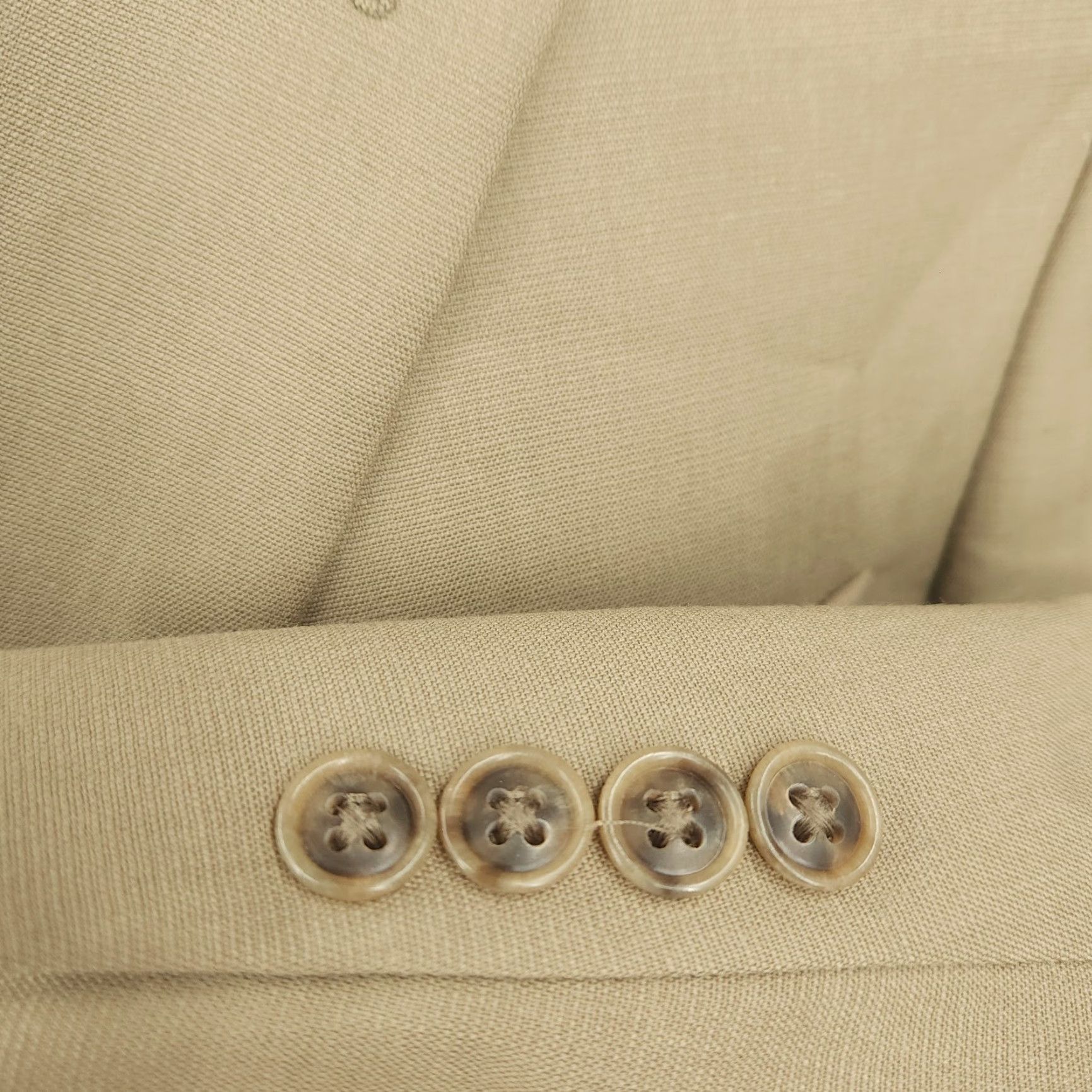 Stafford Stafford Blazer Mens 40R Brown Pure Wool Sports Coat Jacket 3 Buttons Size 40R - 5 Thumbnail
