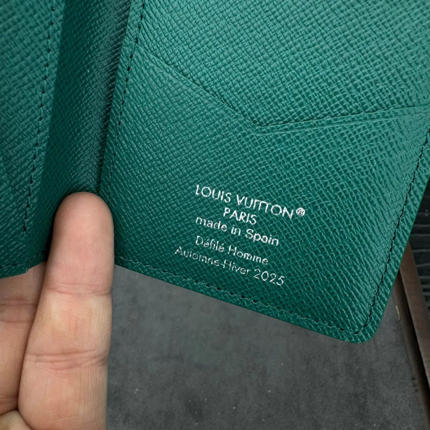 Louis Vuitton LV X NIGO Green Limited Card Holder OS Size ONE SIZE - 4 Thumbnail