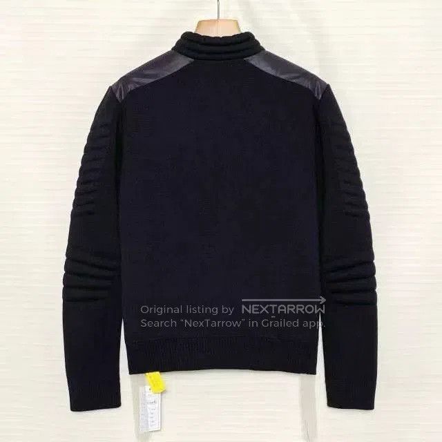 Louis Vuitton Louis Vuitton 2054 Wool Leather Jacket. Size US L / EU 52-54 / 3 - 2 Thumbnail