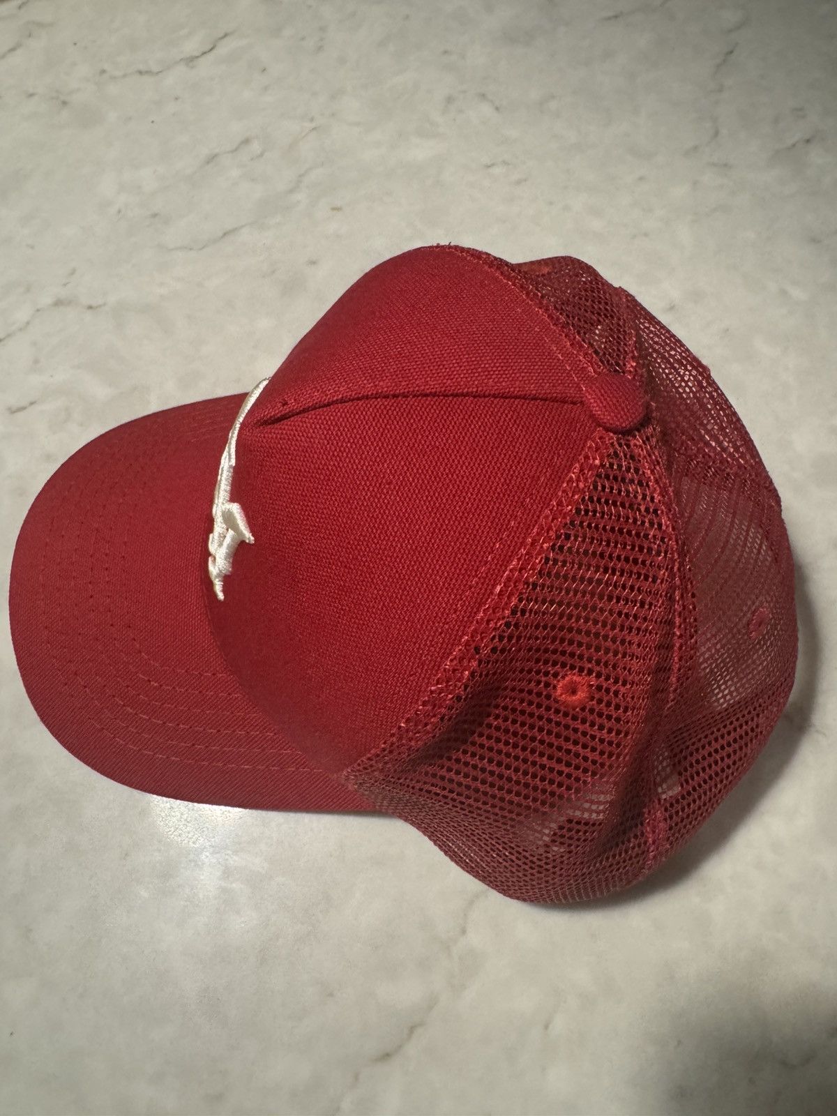 Amiri Amiri MA Logo Canvas Snapback Hat Size ONE SIZE - 9 Thumbnail