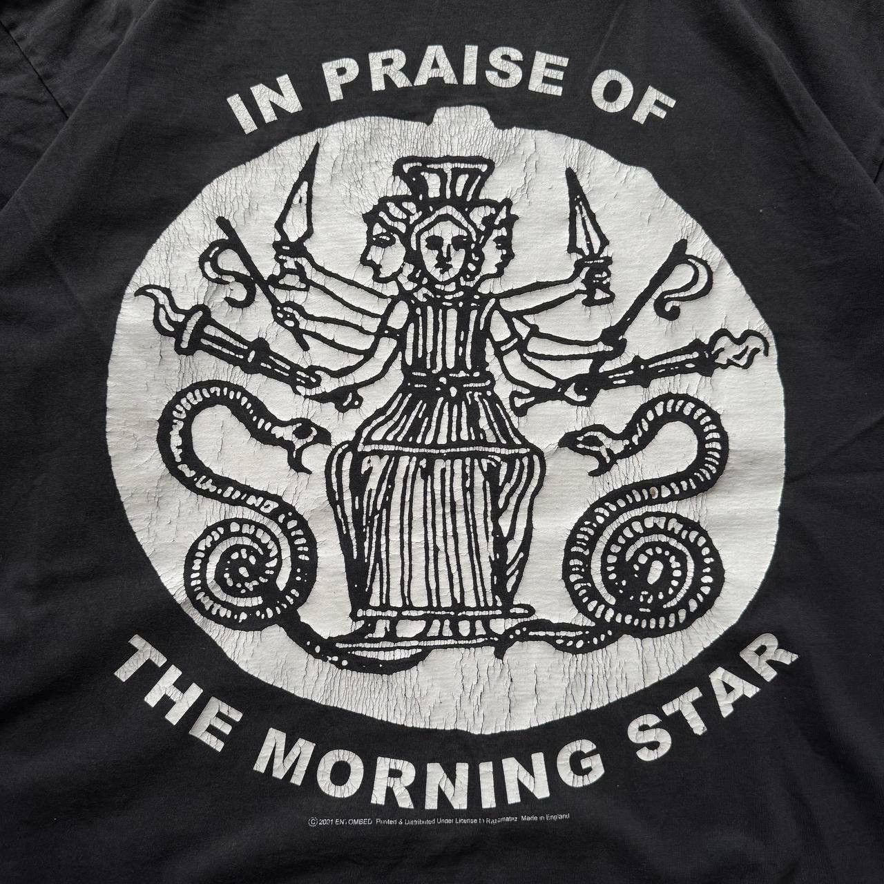 Band Tees Entombed Death Metal Morning Star Goth Washed Band Shirt Size US XL / EU 56 / 4 - 6 Thumbnail