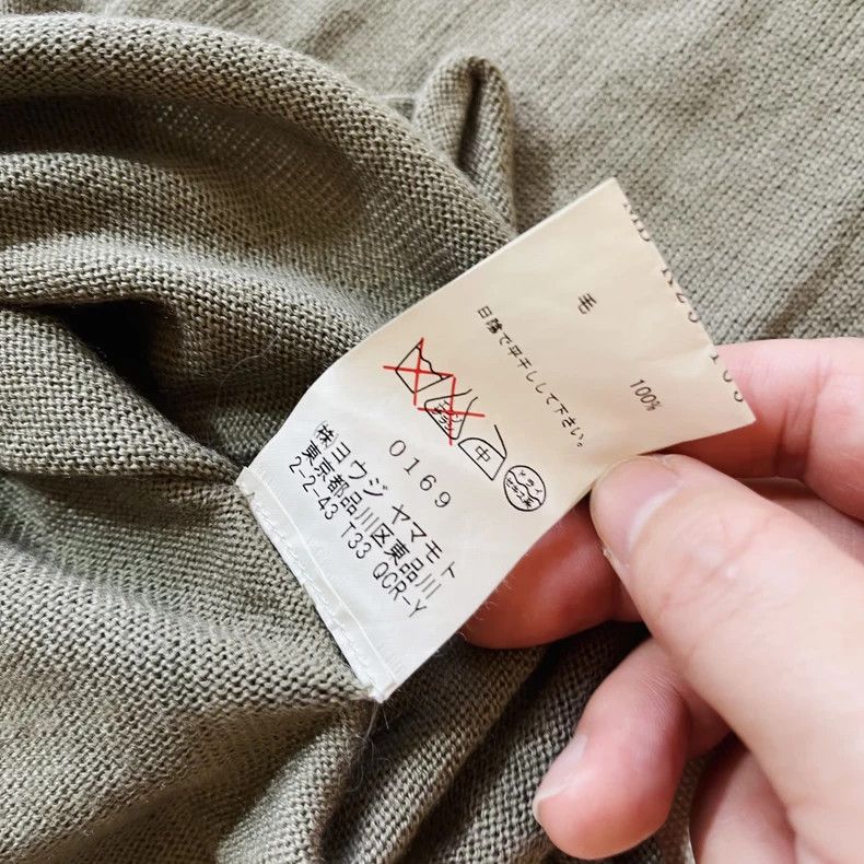 Y's Y's Long-sleeved sweater Size US L / EU 52-54 / 3 - 6 Thumbnail
