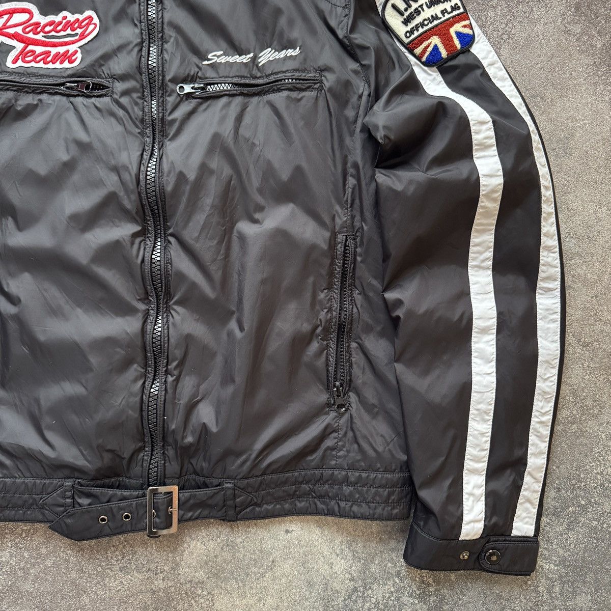 Hysteric Glamour Amazing Vintage Punk Rave Y2K Patched Racing Jacket Size US L / EU 52-54 / 3 - 8 Thumbnail