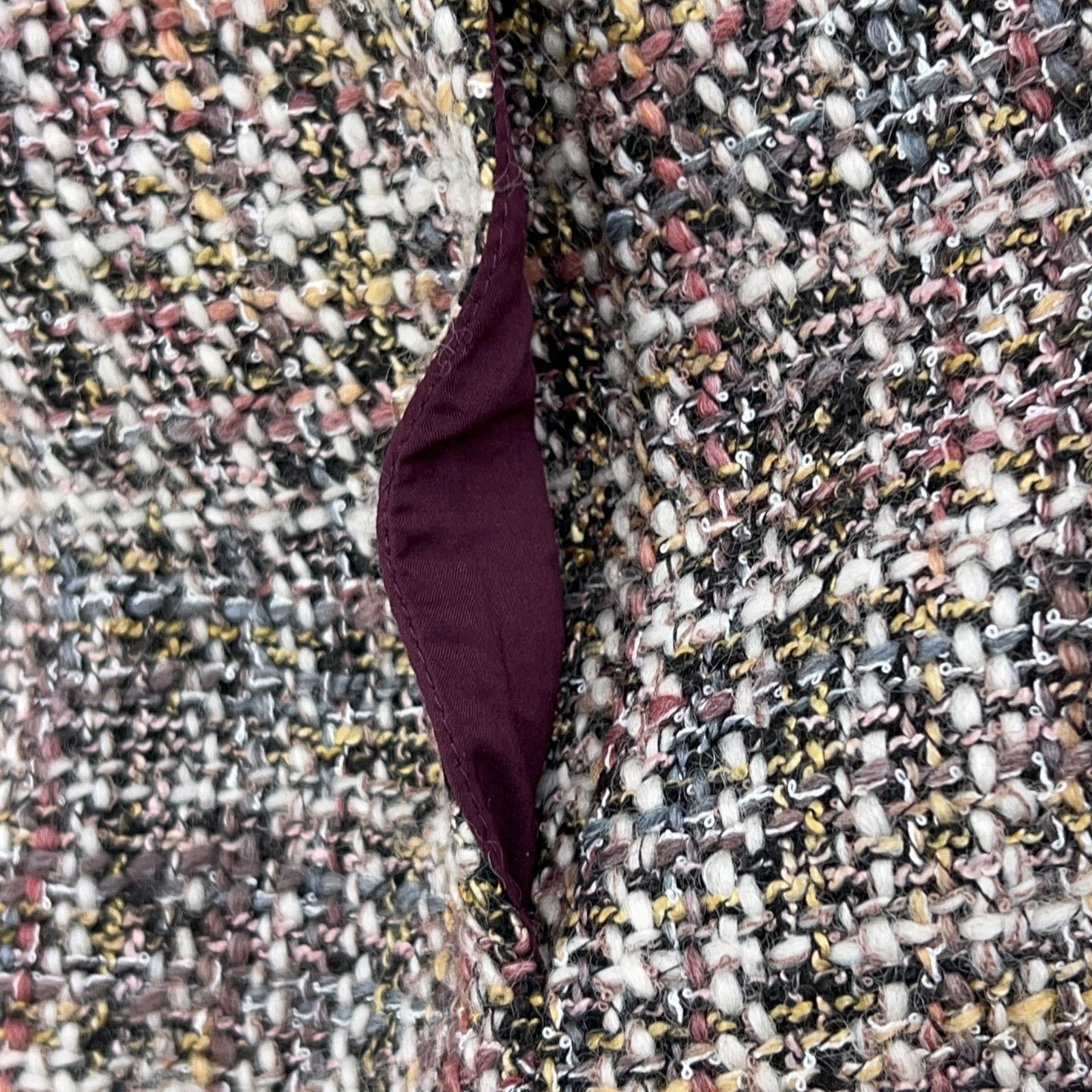 Other Gal Meets Glam Womens Sz 0 Ramona Tweed Shift Pencil Dress Size XS / US 0-2 / IT 36-38 - 17 Thumbnail
