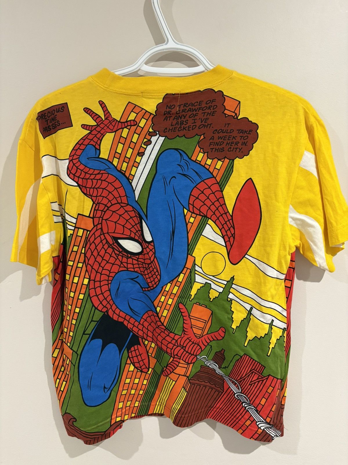 Vintage 1997 SPIDERMAN T SHIRT Size US XS / EU 42 / 0 - 4 Thumbnail