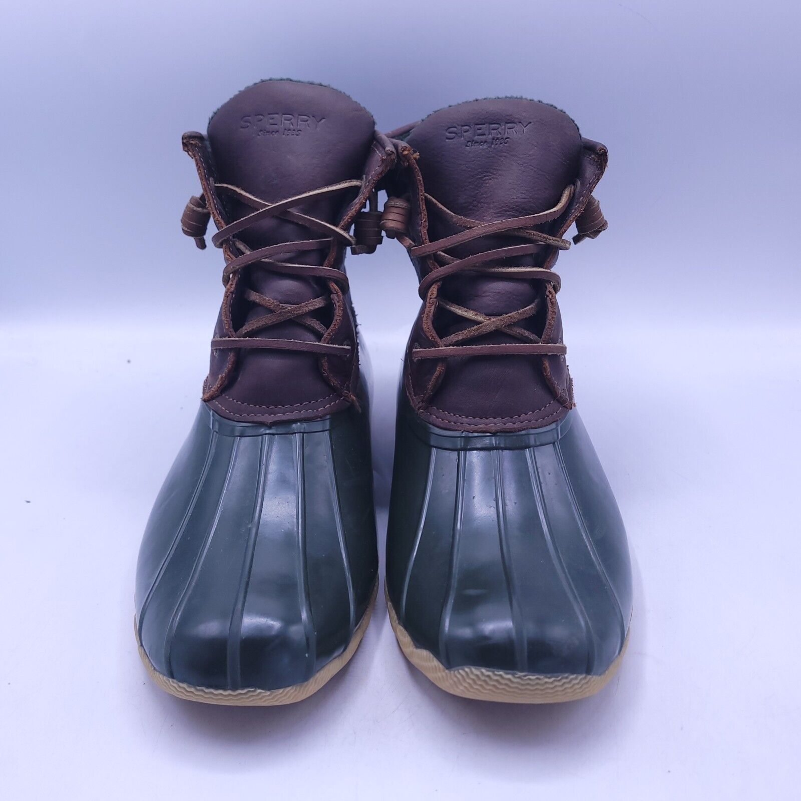 Sperry Sperry Top Sider Duck Boot Womens Size 11 STS90998 Green Size US 11 / IT 41 - 2 Thumbnail