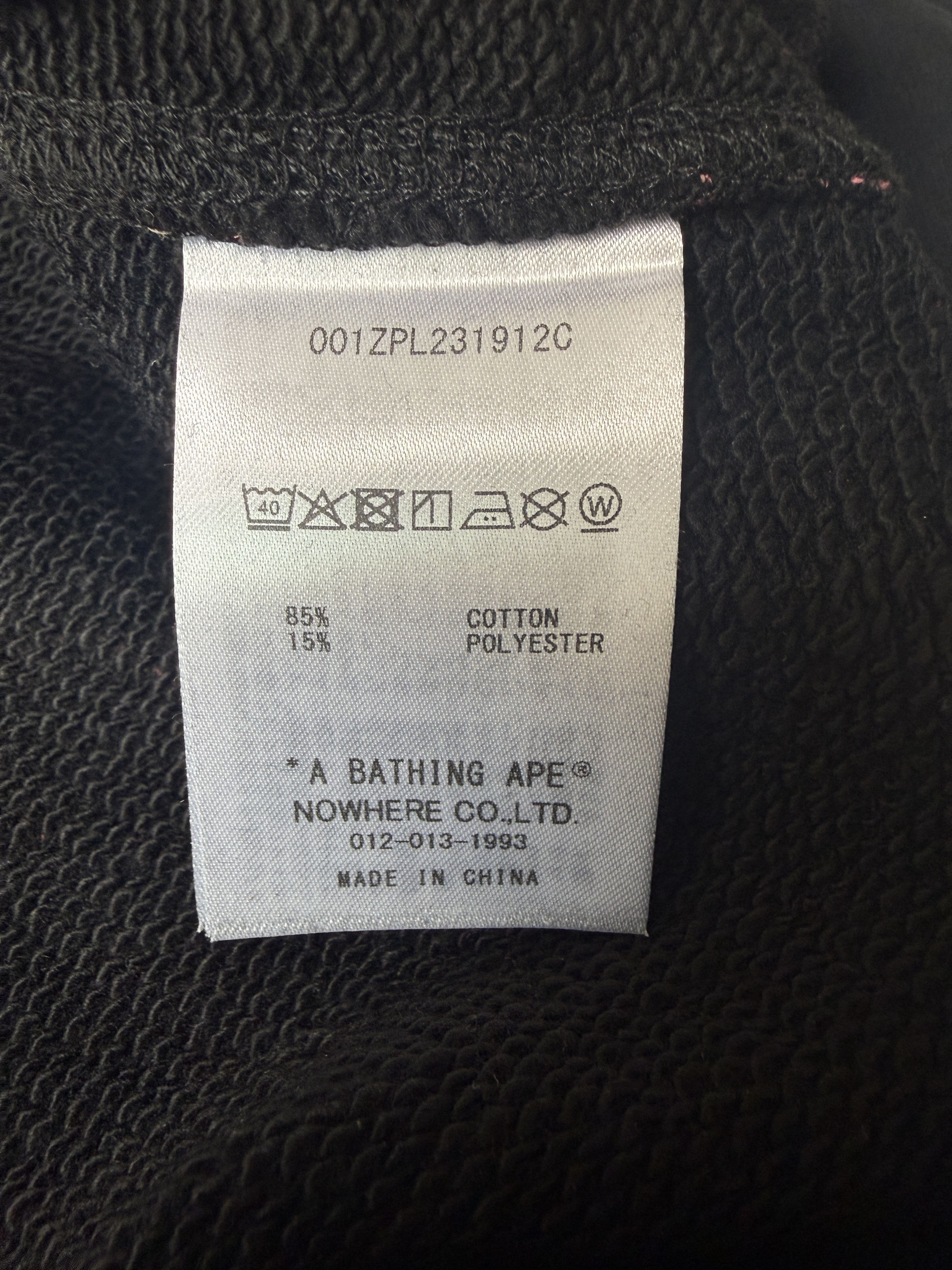 Bape BAPE X 88RISING GLOW IN THE DARK CAMO SHARK FULL ZIP HOODIE Size US M / EU 48-50 / 2 - 16 Thumbnail