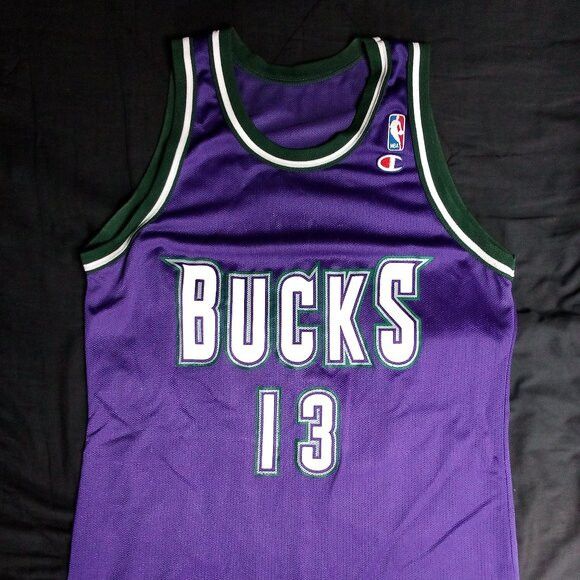 Champion Vintage Champion Glenn Robinson Milwaukee Bucks Jersey Size US L / EU 52-54 / 3 - 2 Thumbnail
