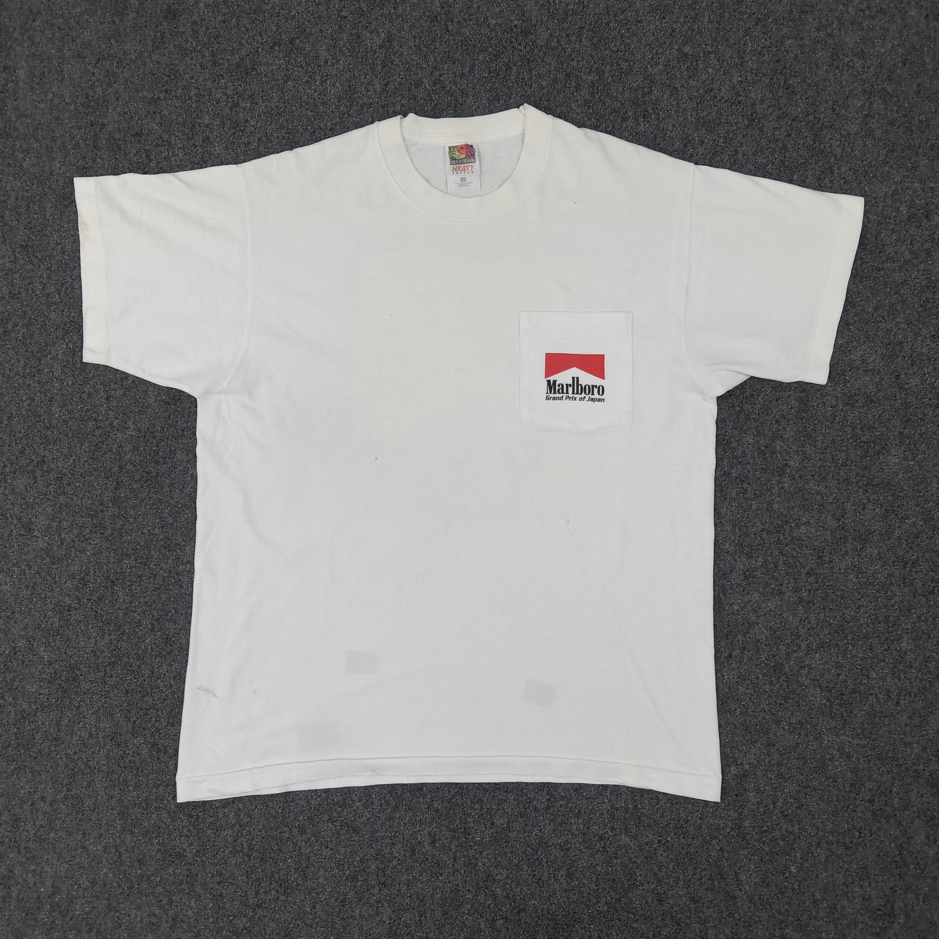 Marlboro × Vintage Marlboro Grand Prix Of Japan Racing MotoGP Tshirt Size US L / EU 52-54 / 3 - 4 Thumbnail