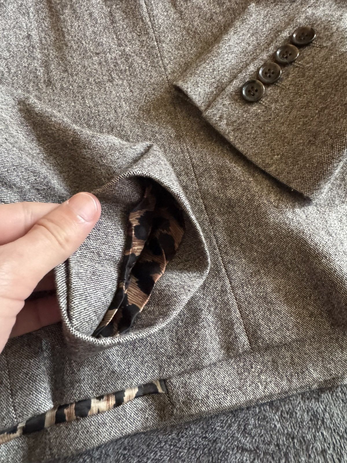 Dolce & Gabbana × Vintage Dolce Gabbana vintage double-breasted wool woman's blazer Size S / US 4 / IT 40 - 18 Thumbnail