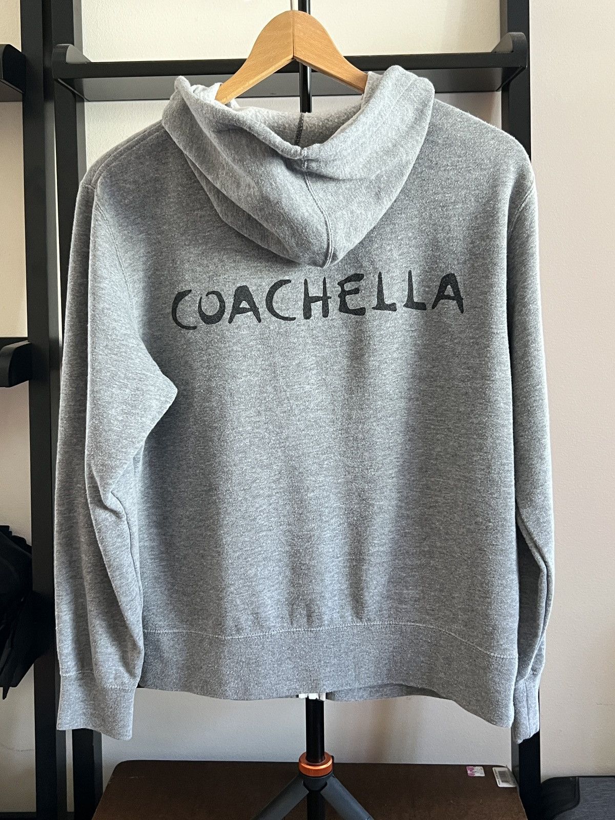 Coachella Coachella 2014 Grey Zip Up Hoodie Size US S / EU 44-46 / 1 - 2 Thumbnail