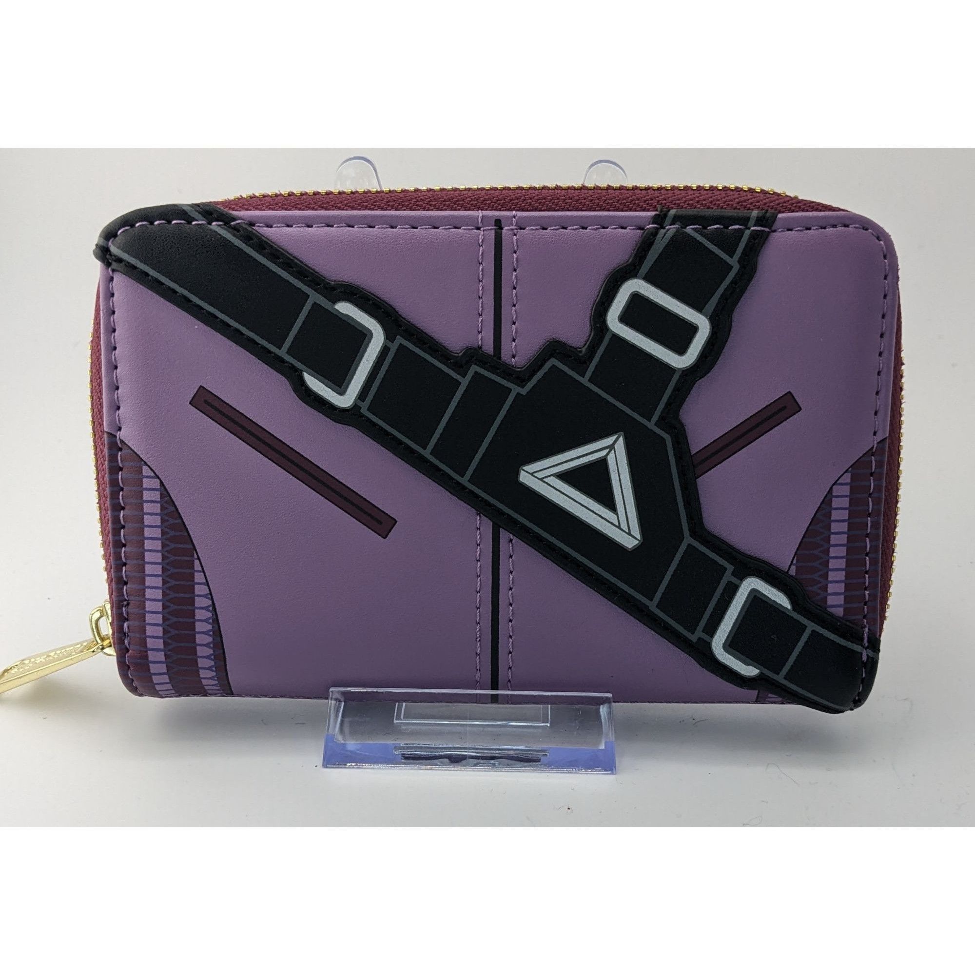 Marvel Comics Marvel Studios Loungefly Hawkeye Faux Leather Wallet Purple Size ONE SIZE - 5 Thumbnail