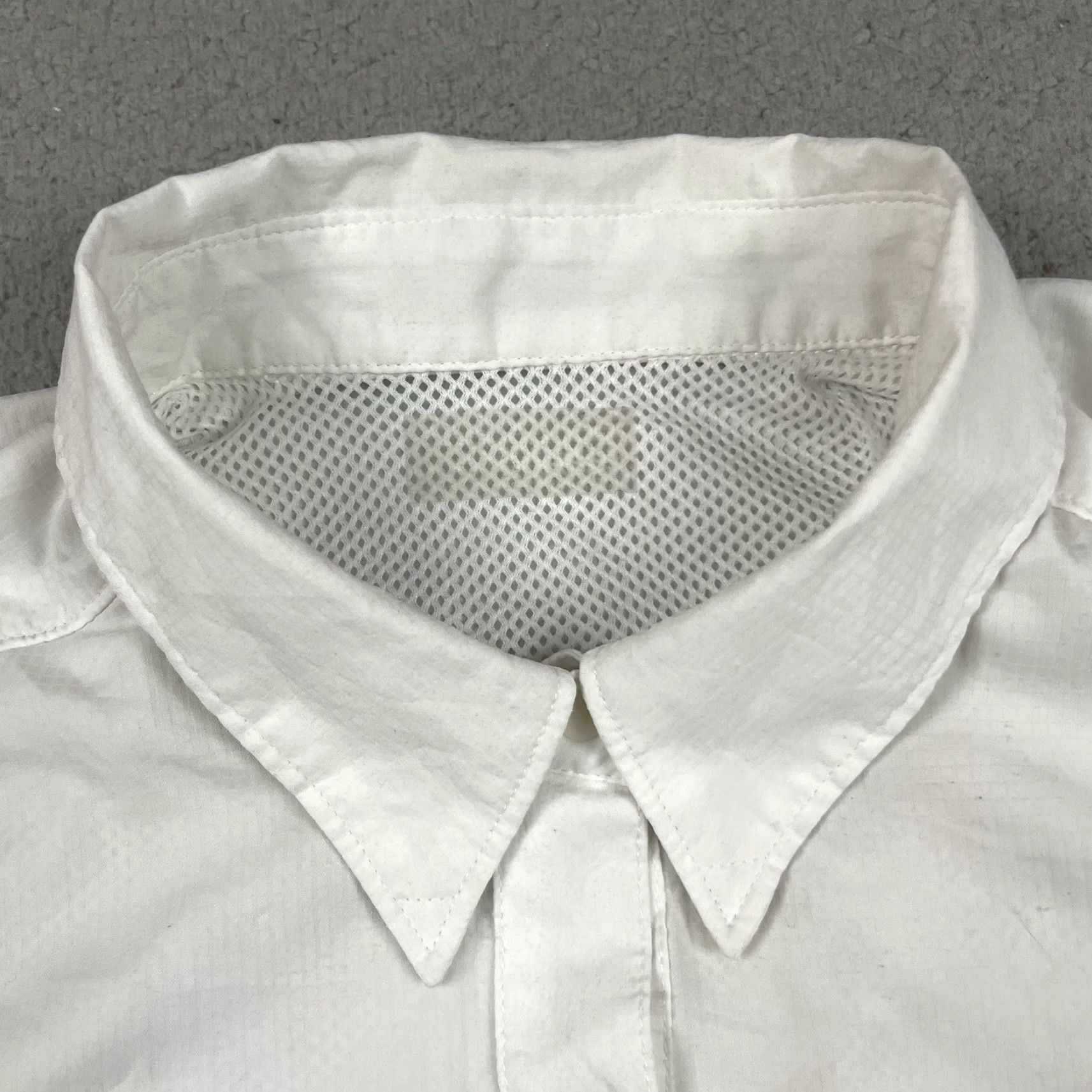 Vintage VINTAGE Columbia Vest Women's L White Outdoor Fishing PFG Button Up Pockets Casual Ladies L Women) Size L / US 10 / IT 46 - 5 Thumbnail