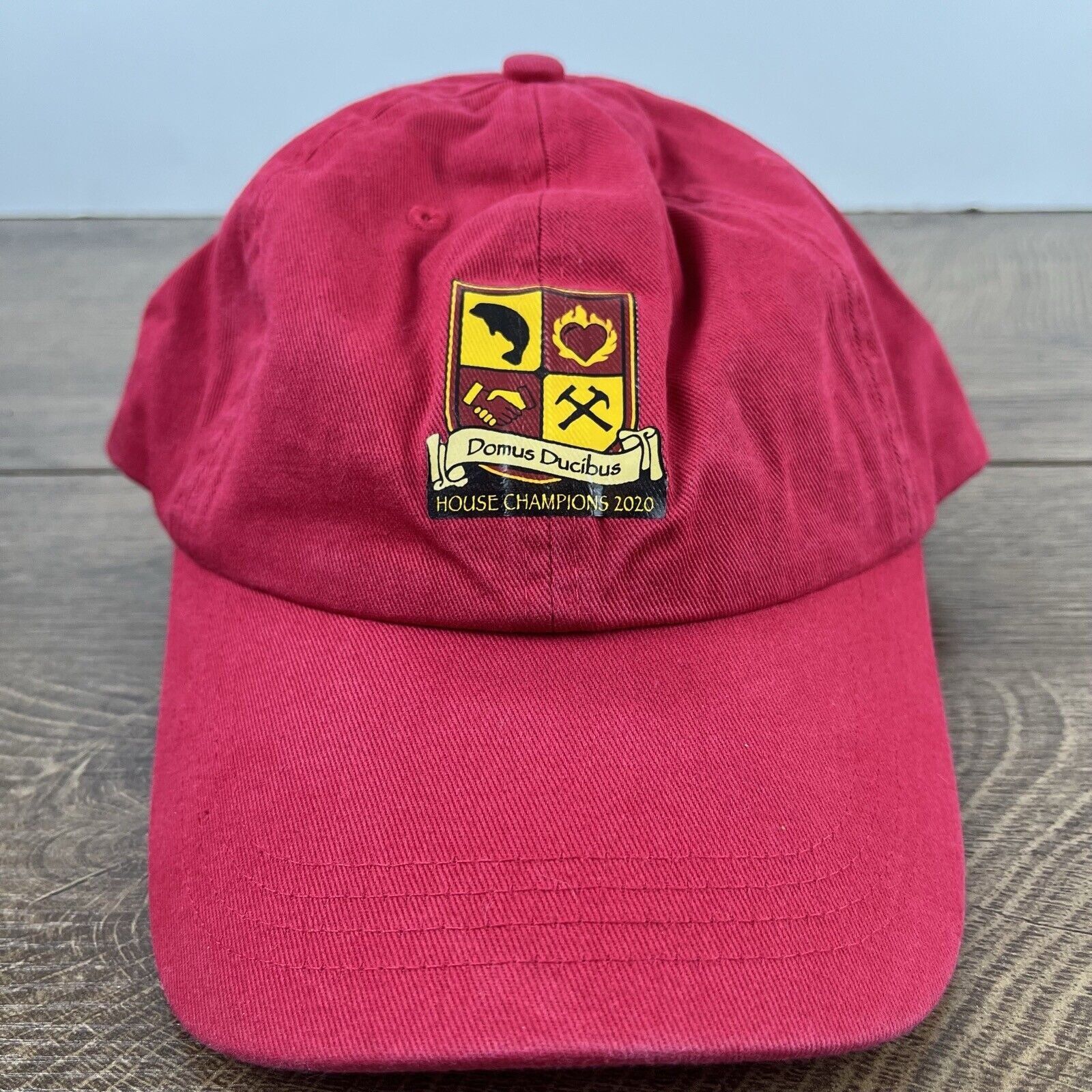 Other Domus Ducibus House Champions 2020 Hat Red Cap Adjustable Ha Size ONE SIZE - 2 Thumbnail