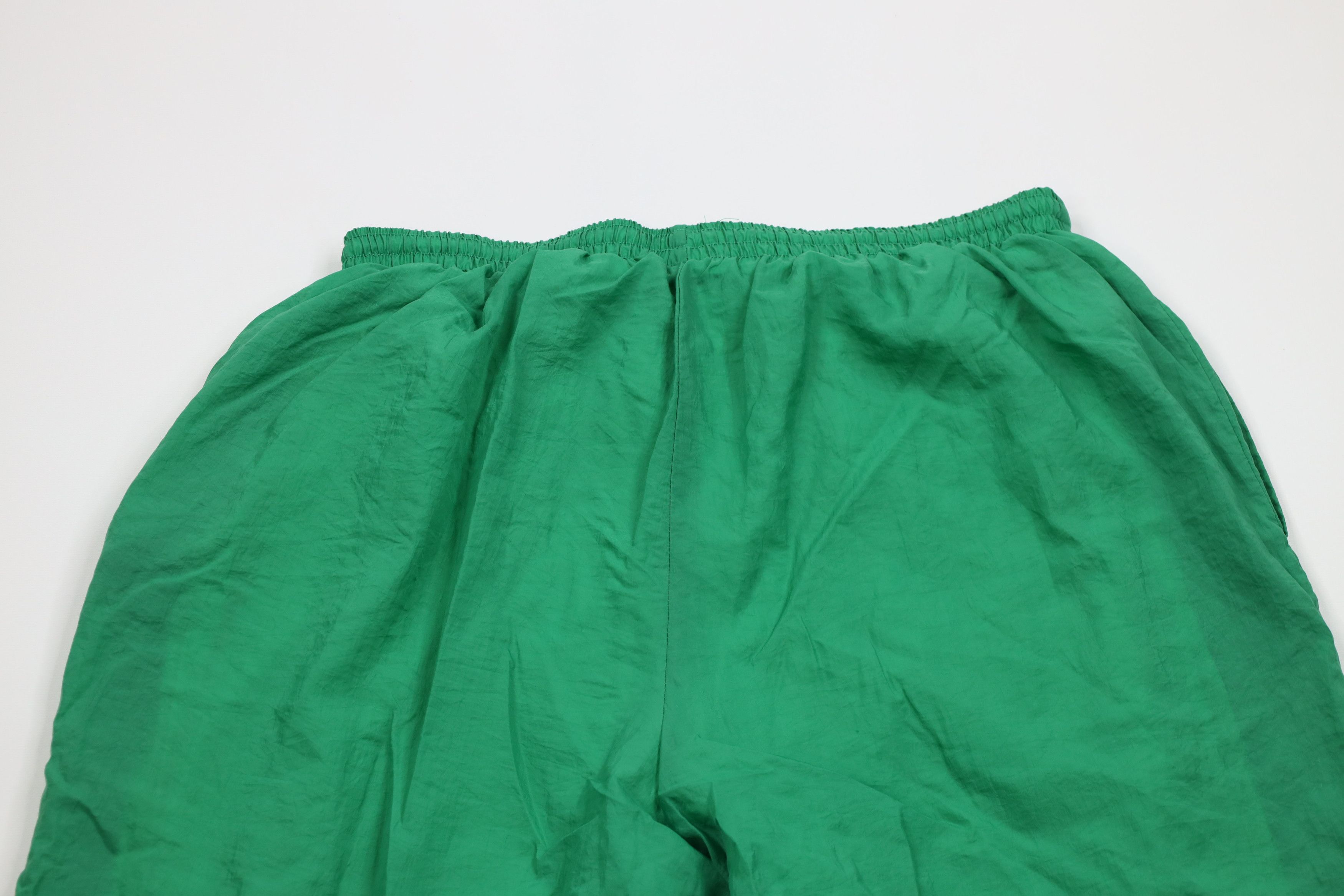 Nike × Vintage Vintage 90s Nike Scott Mini Swoosh Lined Joggers Pants Green Size US 38 / EU 54 - 10 Thumbnail