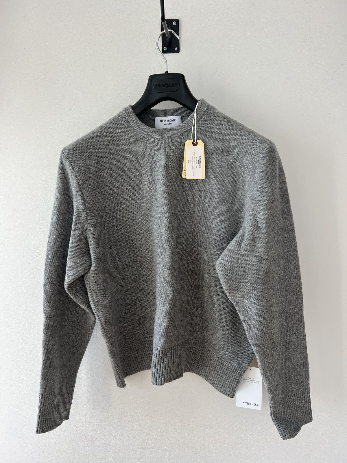 Thom Browne Thom Browne grey sweater Size US M / EU 48-50 / 2 - 1 Thumbnail