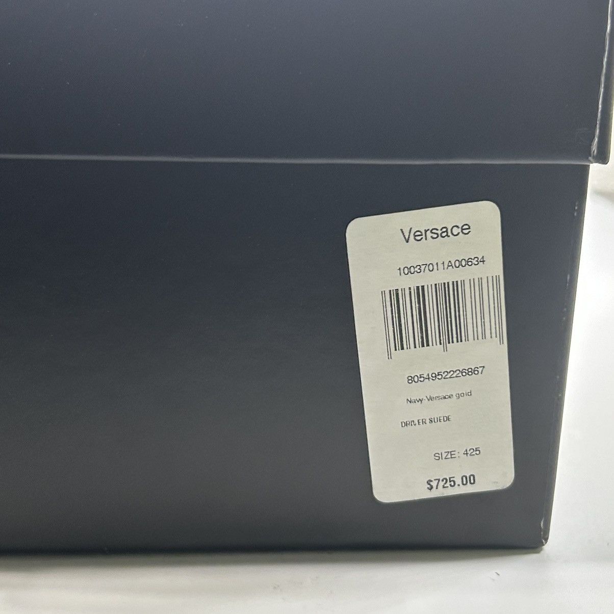 Versace New Versace Medusa Suede Driving Loafers Men’s Size 9.5US Size US 9.5 / EU 42-43 - 6 Thumbnail