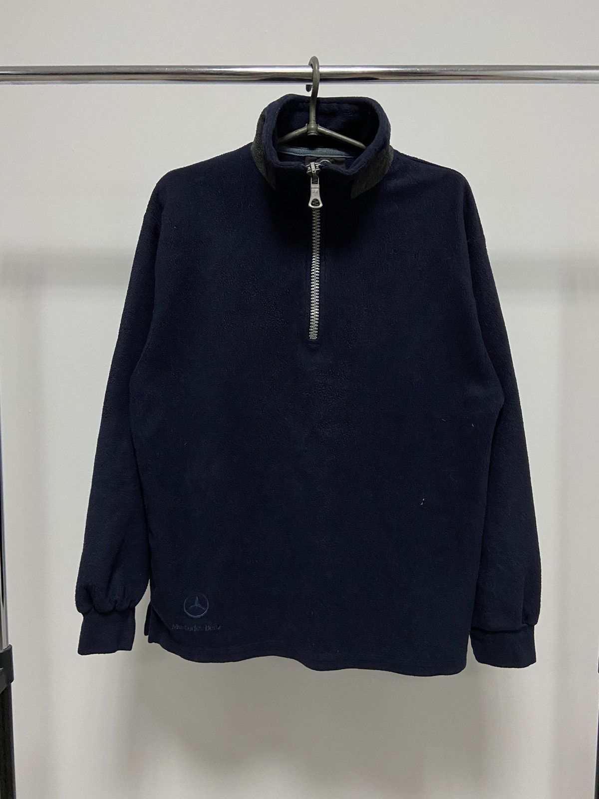 Mercedes-Benz × Vintage Mercedes Racing Sweatshirt Small Logo Vintage Fleece 1/3 Size US S / EU 44-46 / 1 - 1 Thumbnail