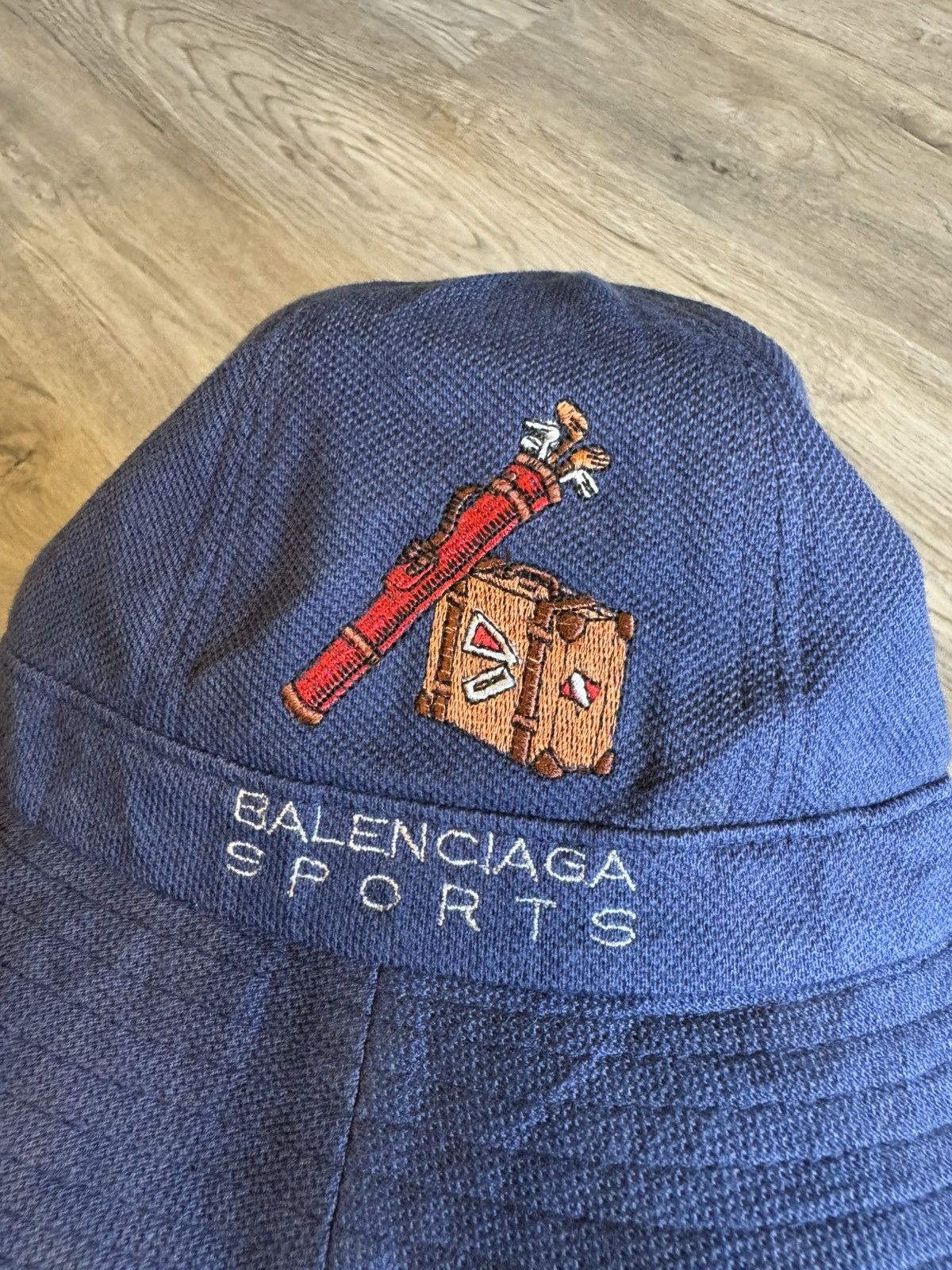Balenciaga VINTAGE BALENCIAGA SPORTS BUCKET HAT Size ONE SIZE - 2 Thumbnail