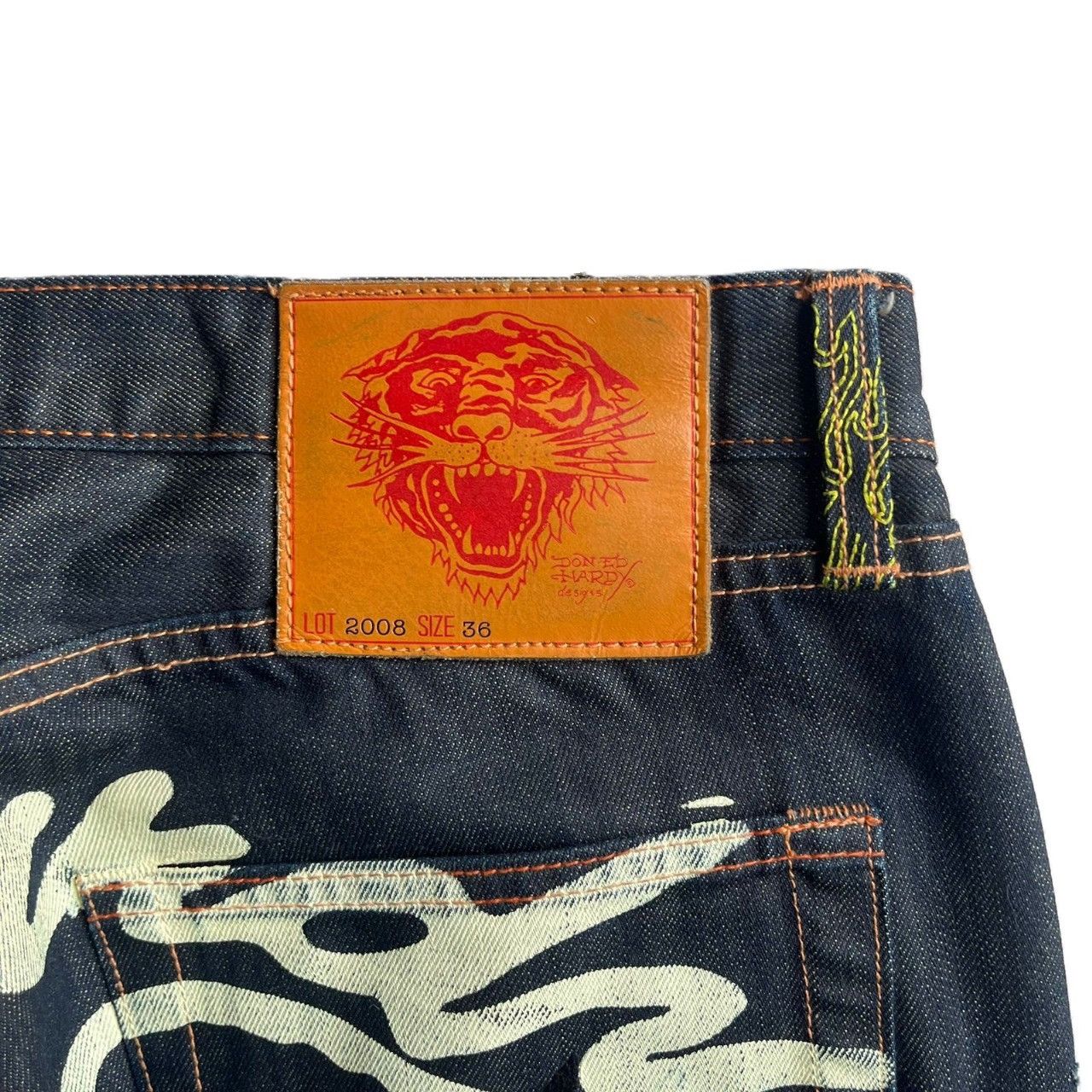 Ed Hardy Ed Hardy Hannya Jeans Size US 36 / EU 52 - 4 Thumbnail
