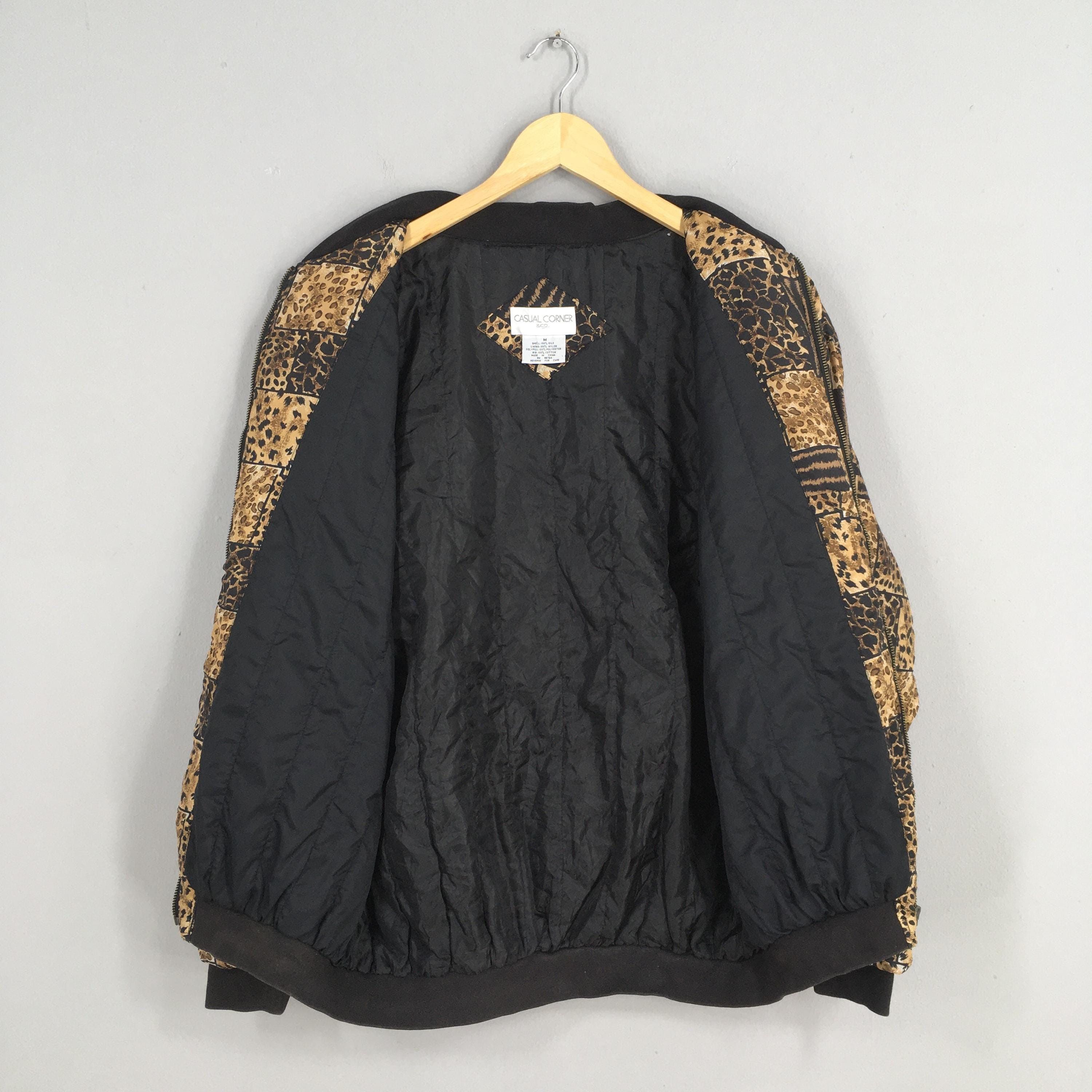 Vintage Vintage Tiger Leopard Patterned Jacket Medium Size US M / EU 48-50 / 2 - 5 Thumbnail
