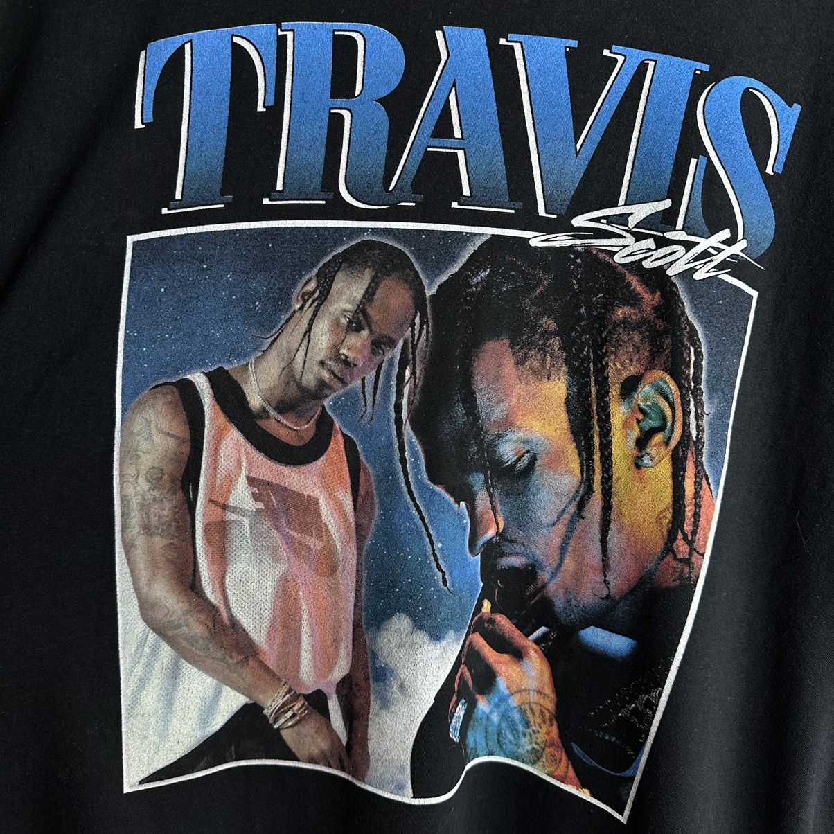 Band Tees Travis Scott T-shirt Rare Size US XL / EU 56 / 4 - 2 Thumbnail