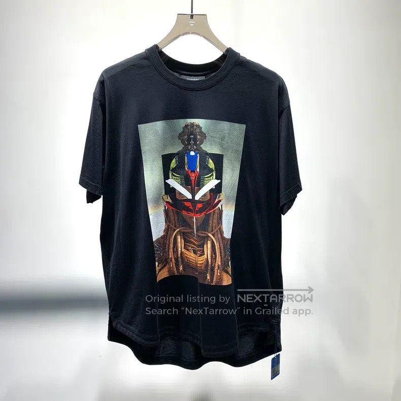 Givenchy Givenchy Masked Person Short Sleeve T-Shirt Size US S / EU 44-46 / 1 - 1 Thumbnail