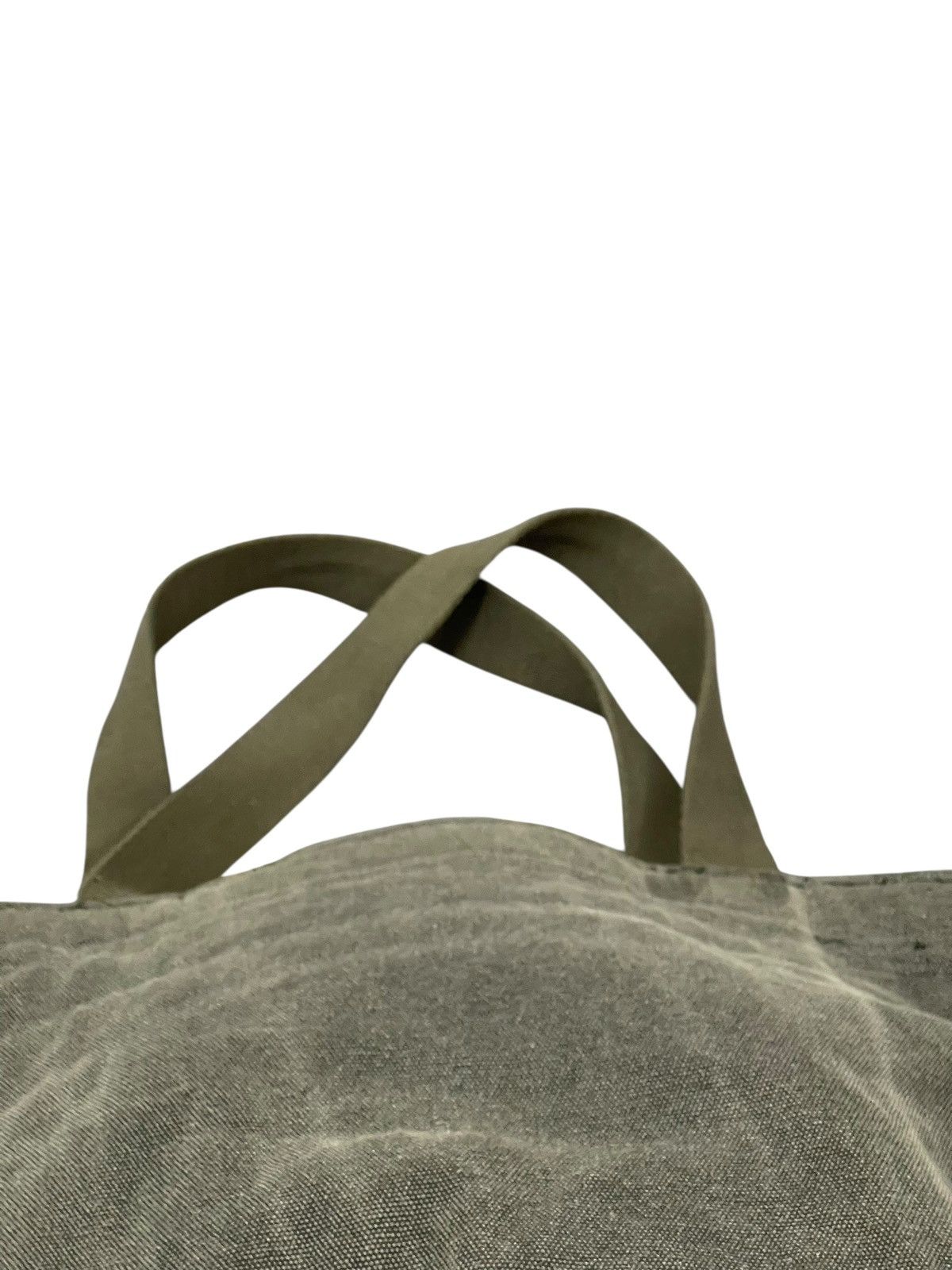 Other Cotton Canvas Leather 5 Preview Tote Shoulder Bag 8🟩 Size ONE SIZE - 16 Thumbnail