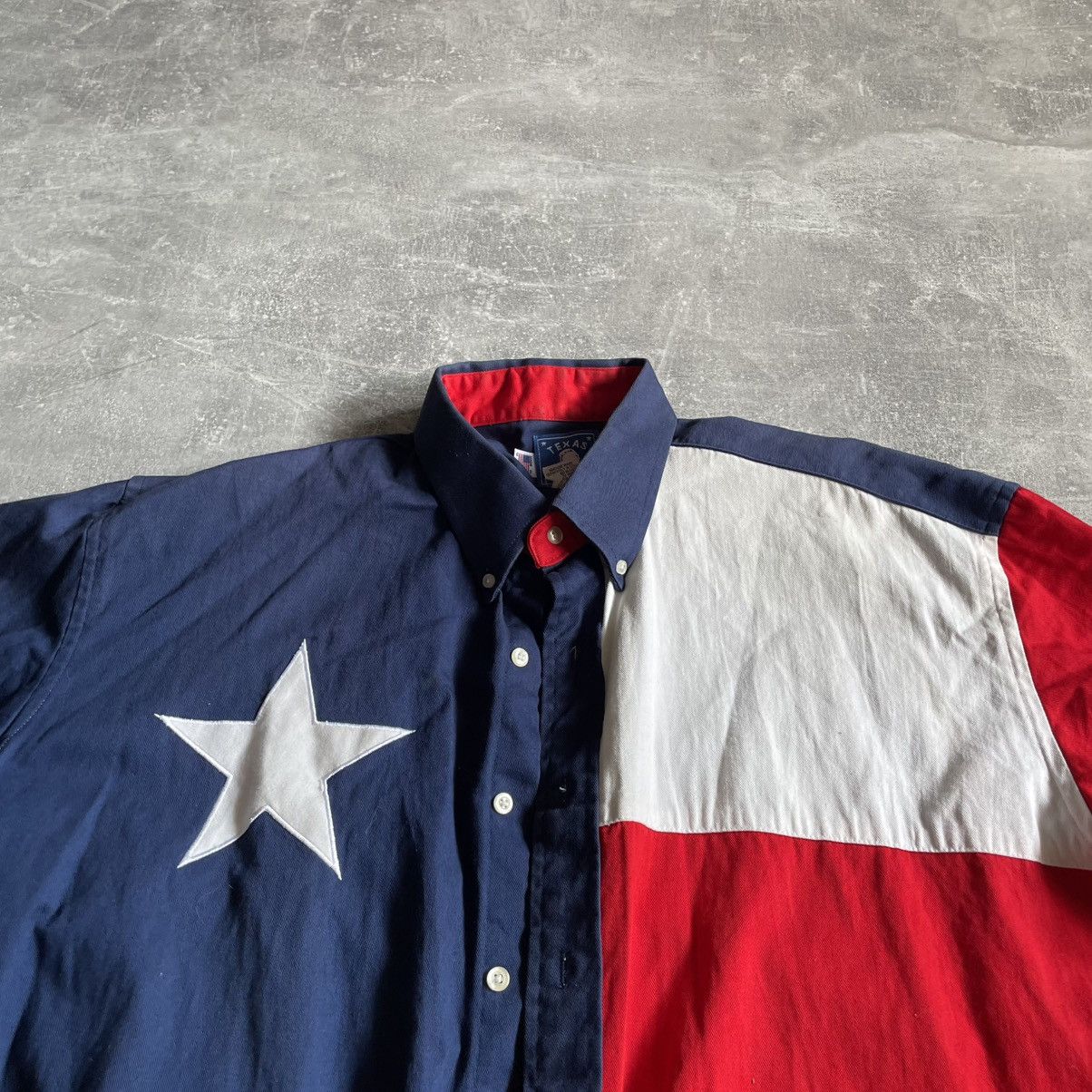Other 90s Oversized USA Flags Button Ups Shirt Texas American polo Size US XL / EU 56 / 4 - 4 Thumbnail