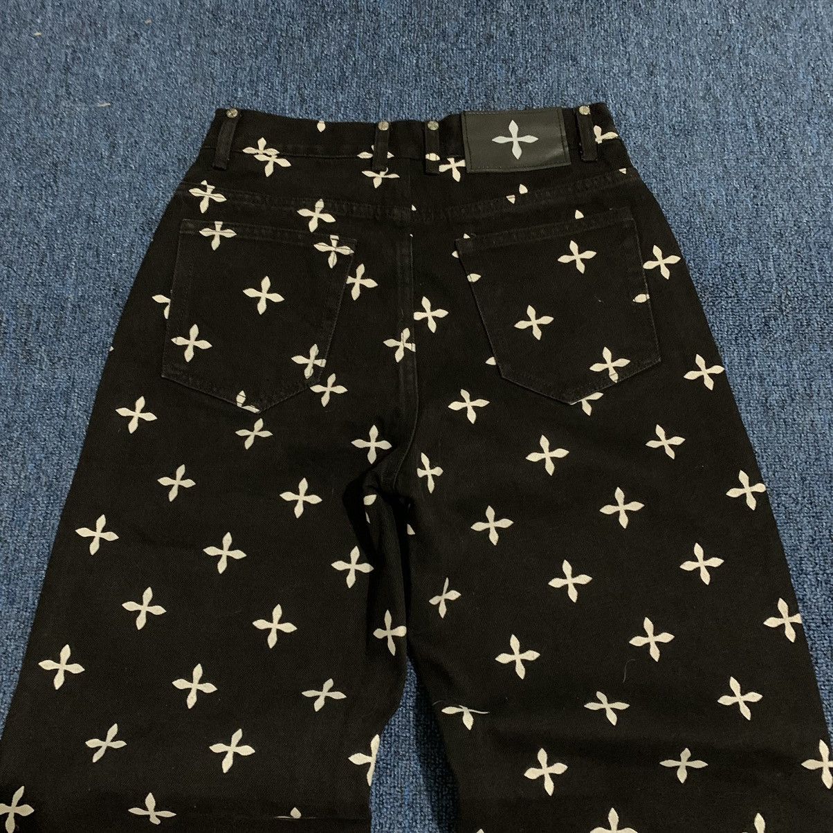 Japanese Brand SMFK FULL PATTERN PANTS Size US 27 - 8 Thumbnail