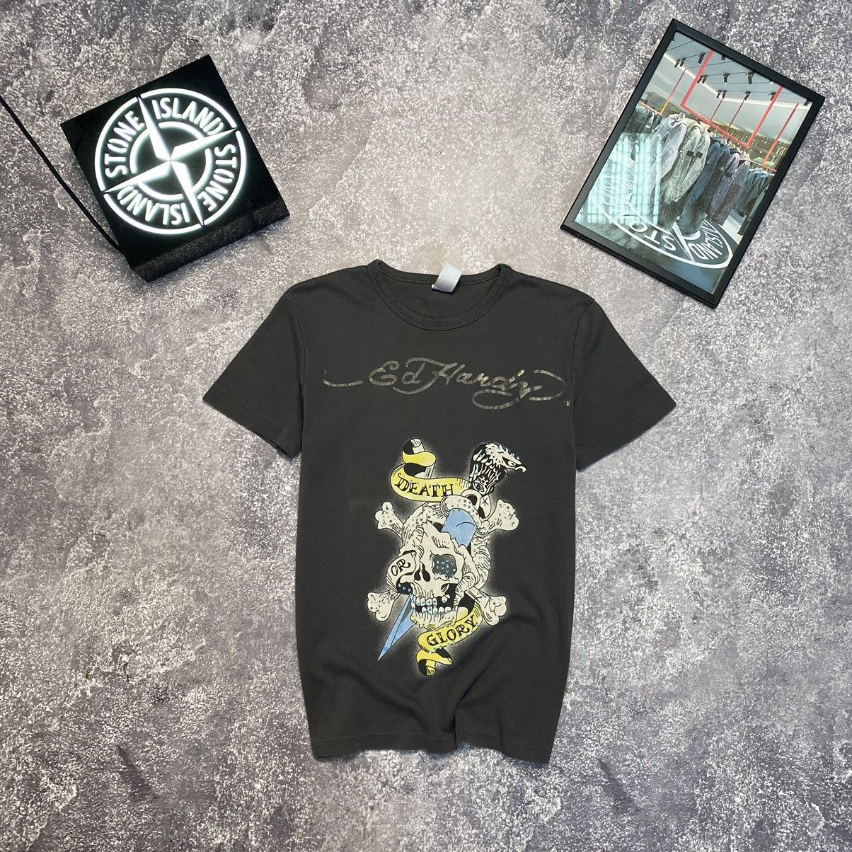 Ed Hardy Designer Ed Hardy by Christian Audigier Big Graphic logo tee Size M / US 6-8 / IT 42-44 - 3 Thumbnail