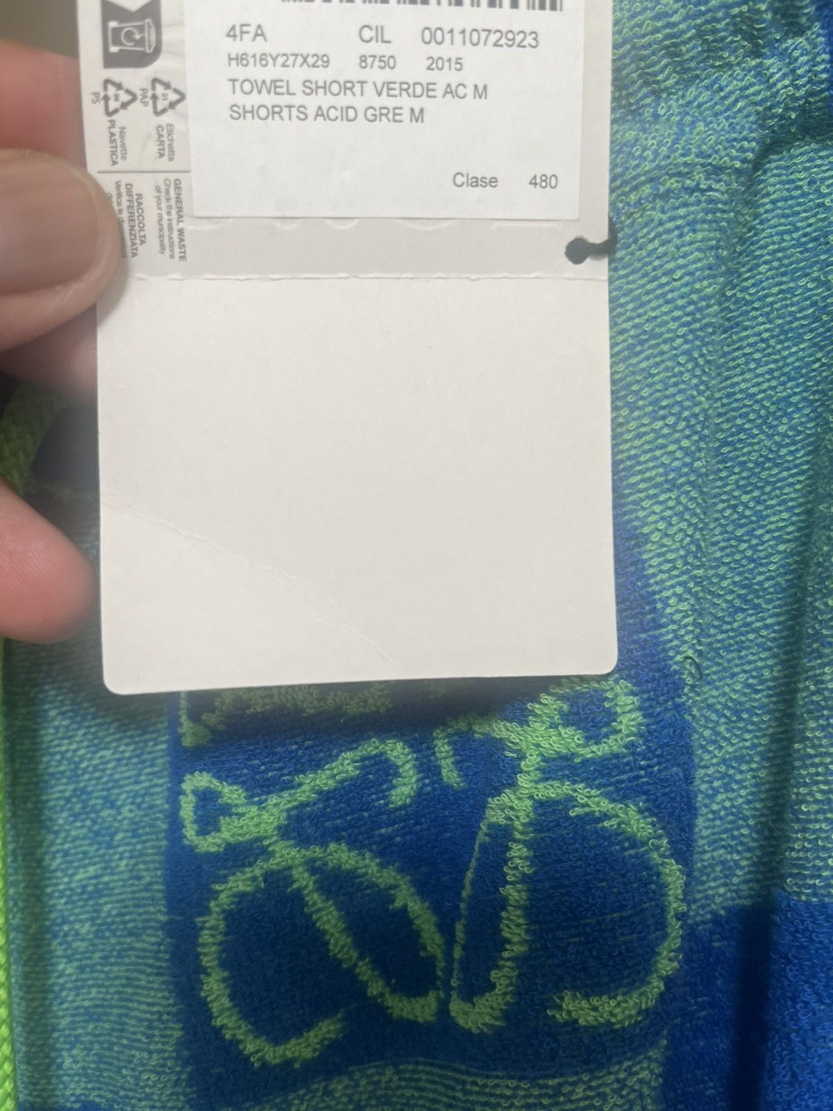 Loewe Loewe Towel Shorts Sz M Size US 32 / EU 48 - 8 Thumbnail