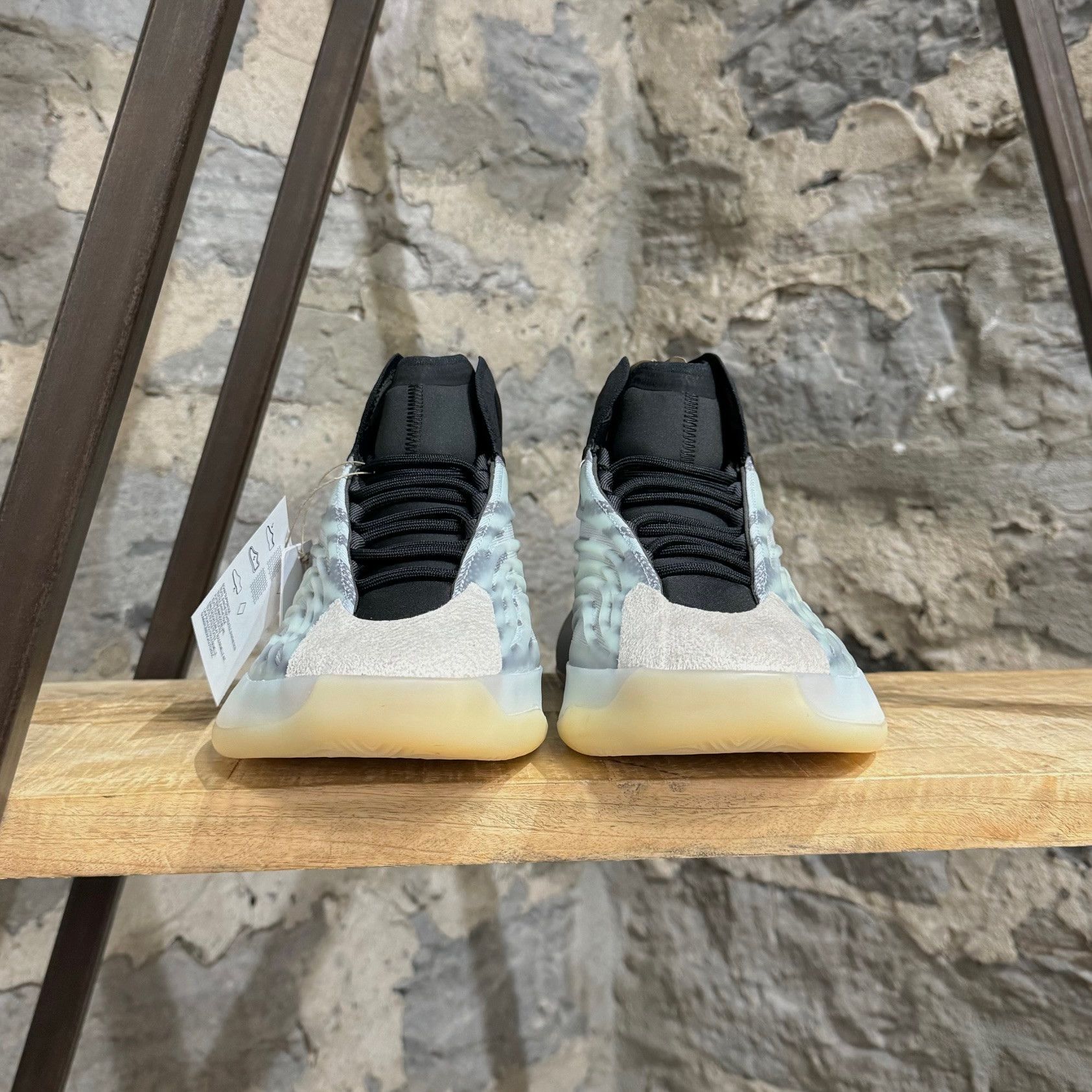 Adidas × Kanye West Adidas Yeezy BSKTBL Quantum Grey Sneakers Size US 9.5 / EU 42-43 - 4 Thumbnail