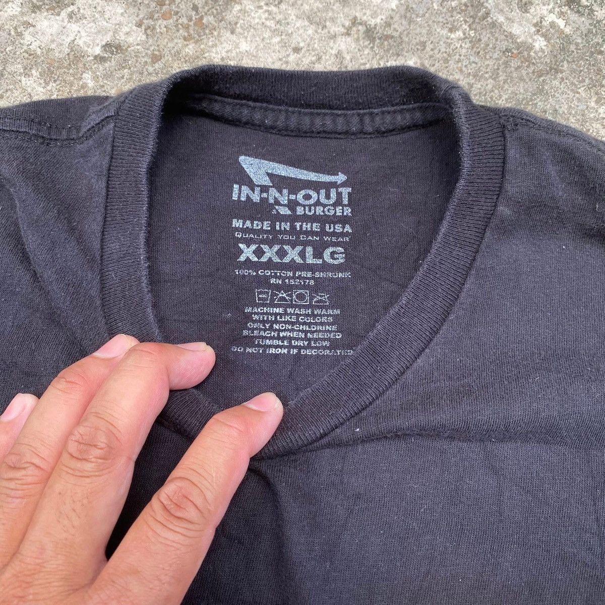 Vintage RARE ‼️ In-N-Out Burger Size US XXL / EU 58 / 5 - 5 Thumbnail