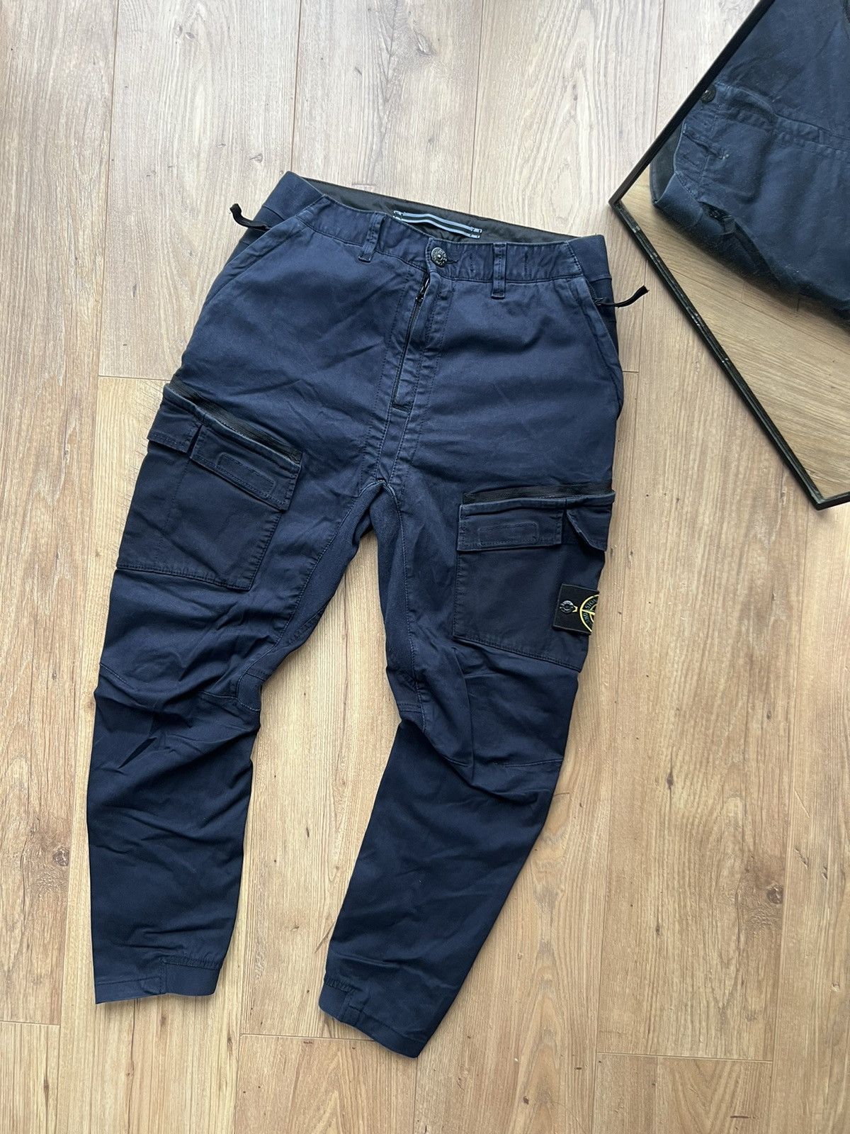 Stone Island STONE ISLAND CARGO MULTIPOCKET Y2K RARE CARGO PANTS Size US 28 / EU 44 - 1 Thumbnail