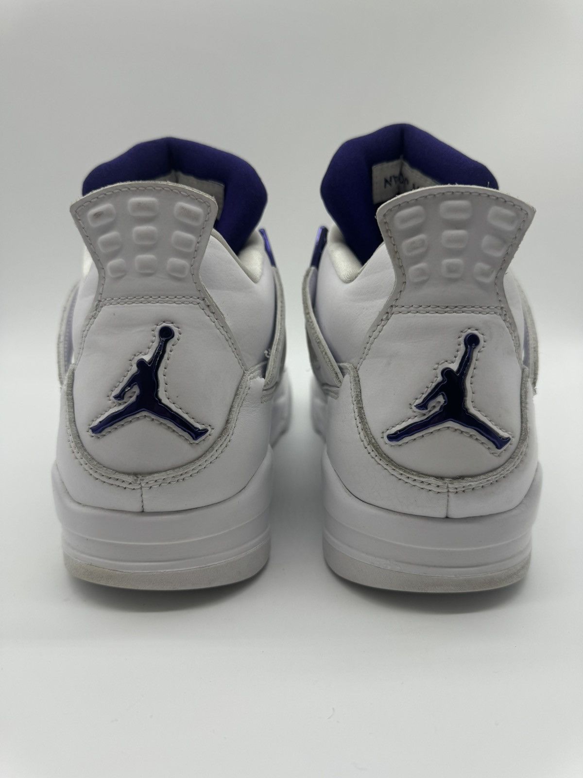 Jordan Brand Nike Air Jordan 4 Retro Purple Metallic Men’s Size 9.5 Size US 9.5 / EU 42-43 - 5 Thumbnail