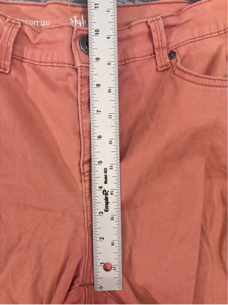 Style & Co Women's Style & Co Coral Straight Leg Pants Size 6P Size 28" / US 6 / IT 42 - 4 Thumbnail
