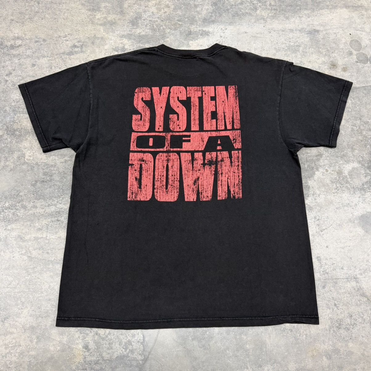 Vintage 1998 Vintage Faded System Of A Down Band Tee Size US XL / EU 56 / 4 - 4 Thumbnail