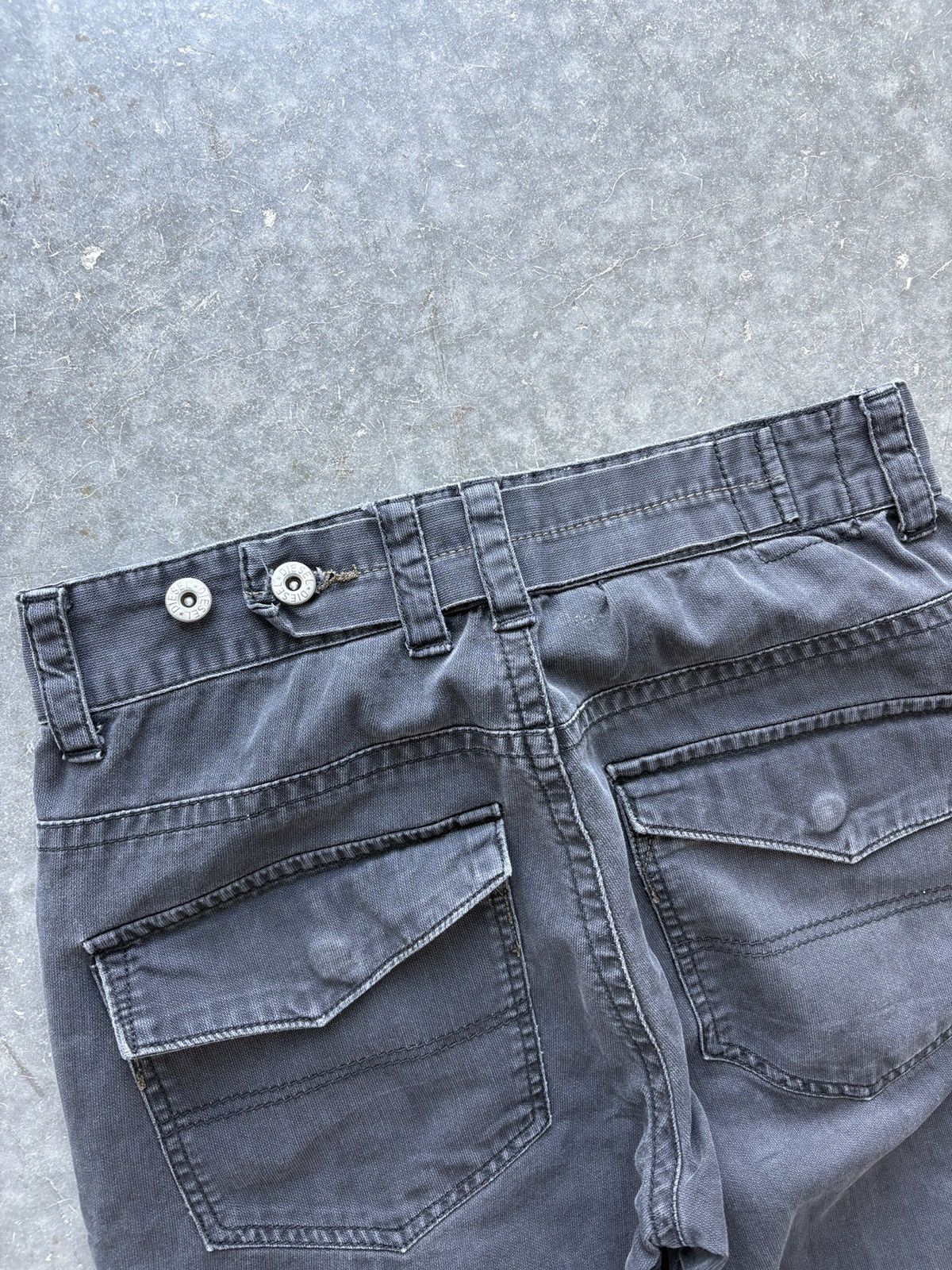 Diesel Vintage Y2K Diesel Pants Wide Leg 29x30 Size US 29 - 10 Thumbnail