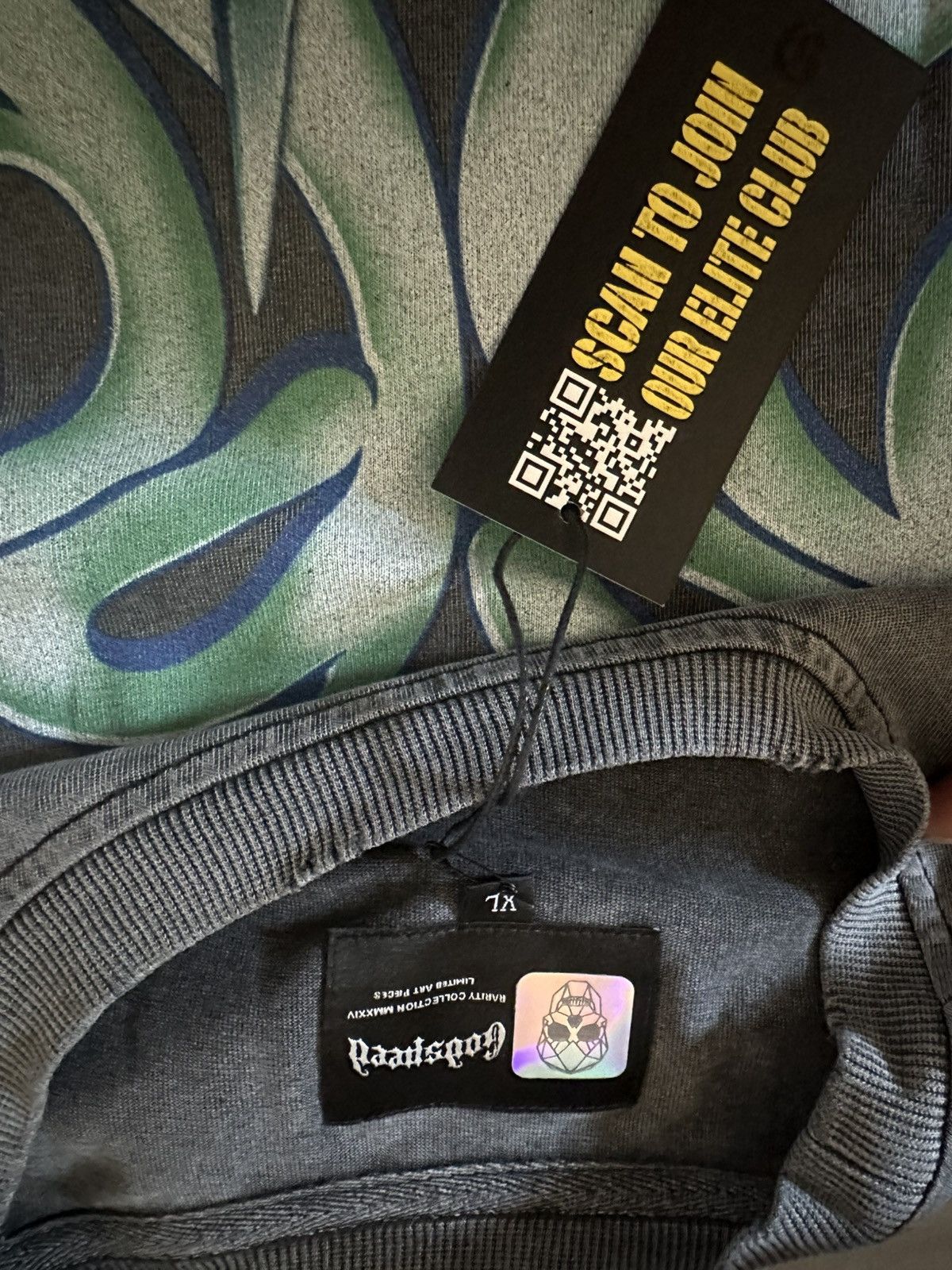 Godspeed Godspeed liberty tears tee Size US XL / EU 56 / 4 - 6 Thumbnail