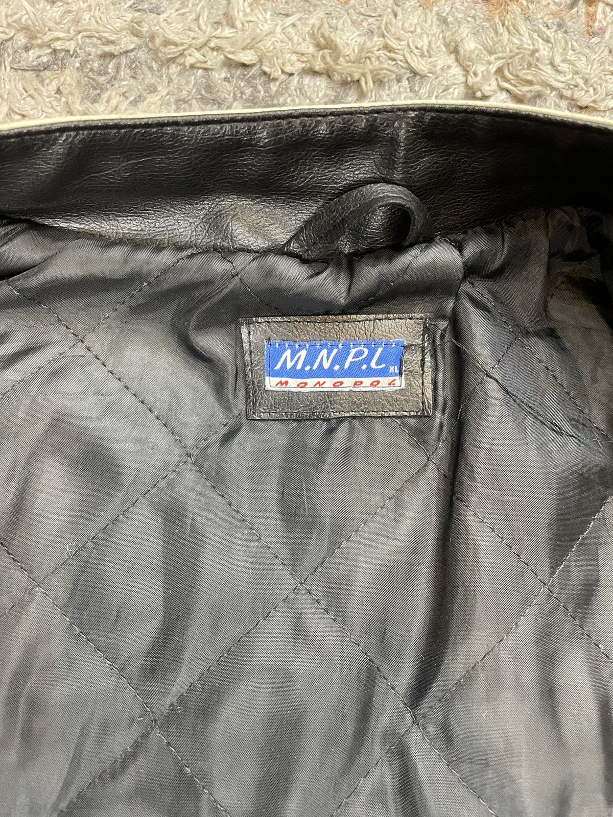 Formula 1 Vintage Lucky Strike SCHWARTZ Racing Moto Leather Jacket Y2K Size US XL / EU 56 / 4 - 7 Thumbnail