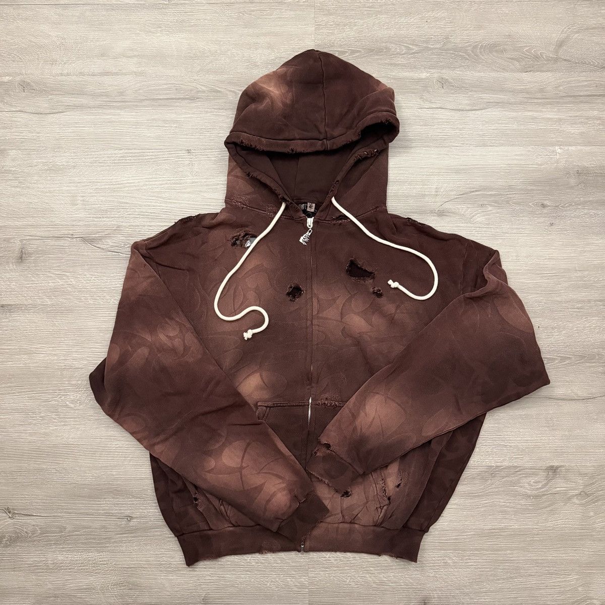 HELLSTAR Hellstar Tribal Zip Up Hoodie Laser Size US M / EU 48-50 / 2 - 2 Thumbnail