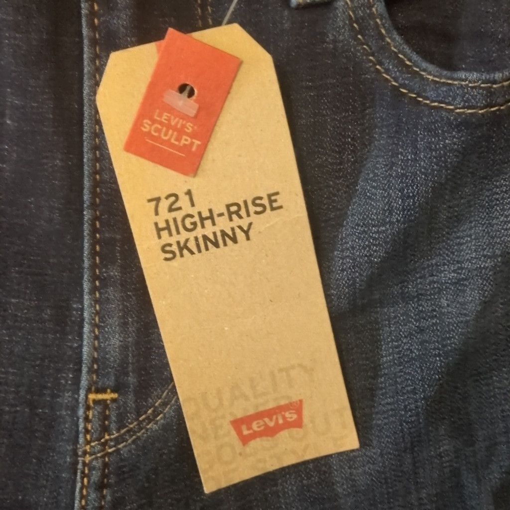 Levi's Levi's 721 sculpt hi rise skinny jeans size 26 Size 26" / US 2 / IT 38 - 3 Thumbnail