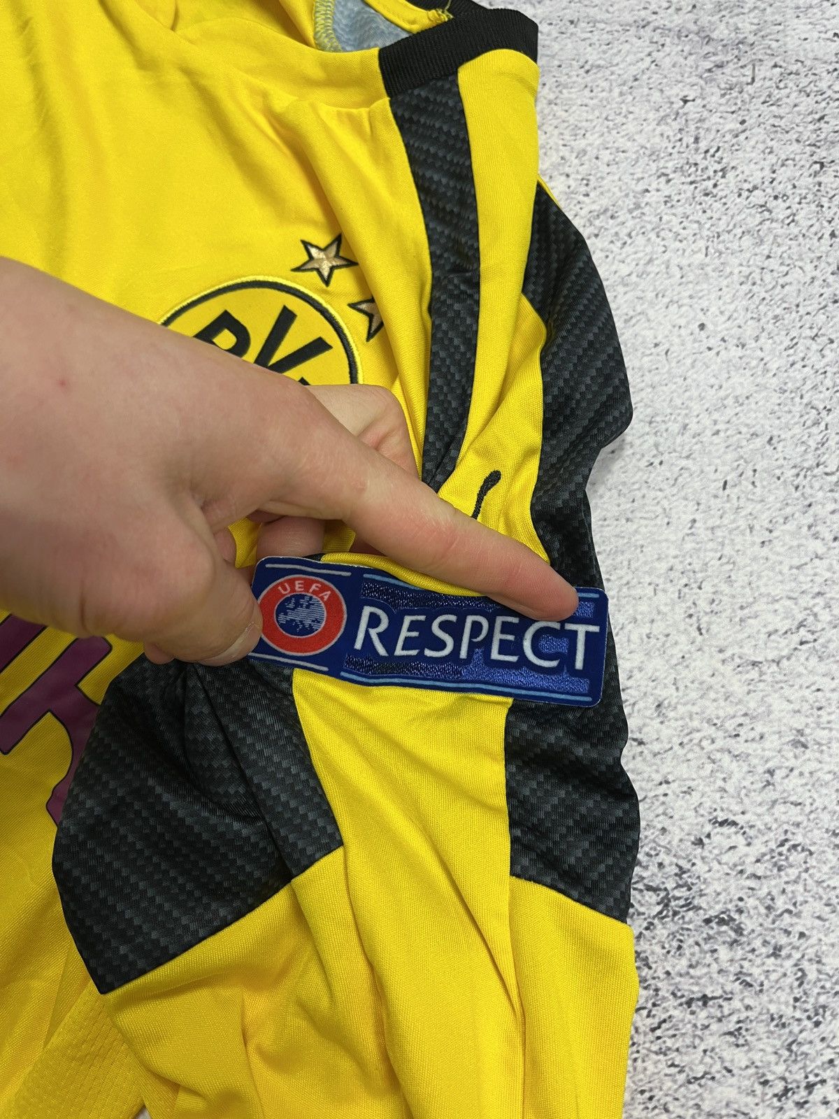 Puma Borussia Dortmund 2016 #5 Bartra Soccer Long Sleeve Jersey Size US L / EU 52-54 / 3 - 7 Thumbnail