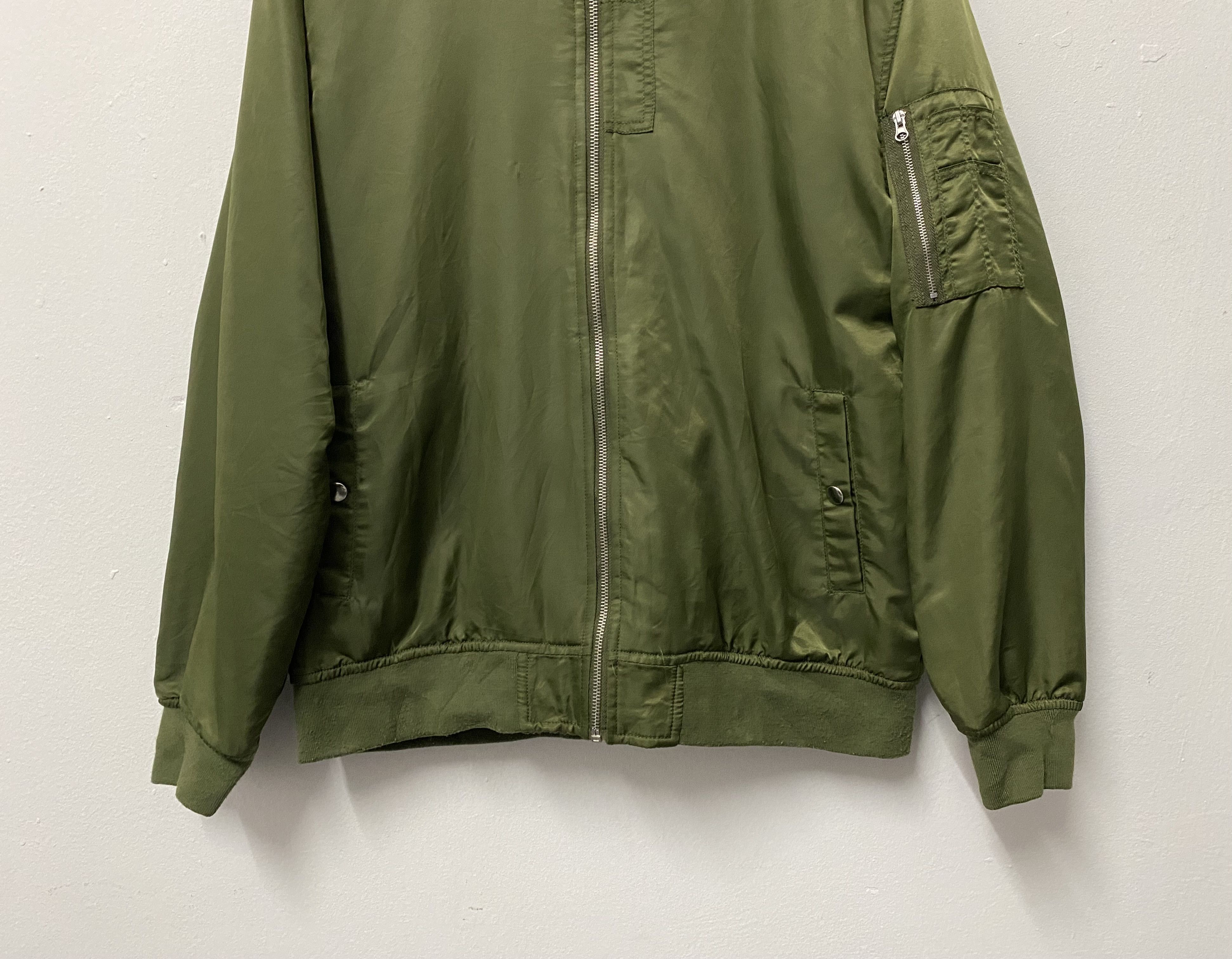 Katharine Hamnett London Vintage Katharine Hamnett Reversible Bomber/Fleece Jacket Size US L / EU 52-54 / 3 - 6 Thumbnail