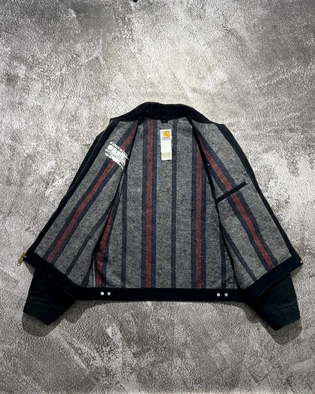 Carhartt Vintage Carhartt Detroit Jacket J01 BLK Size US L / EU 52-54 / 3 - 9 Thumbnail