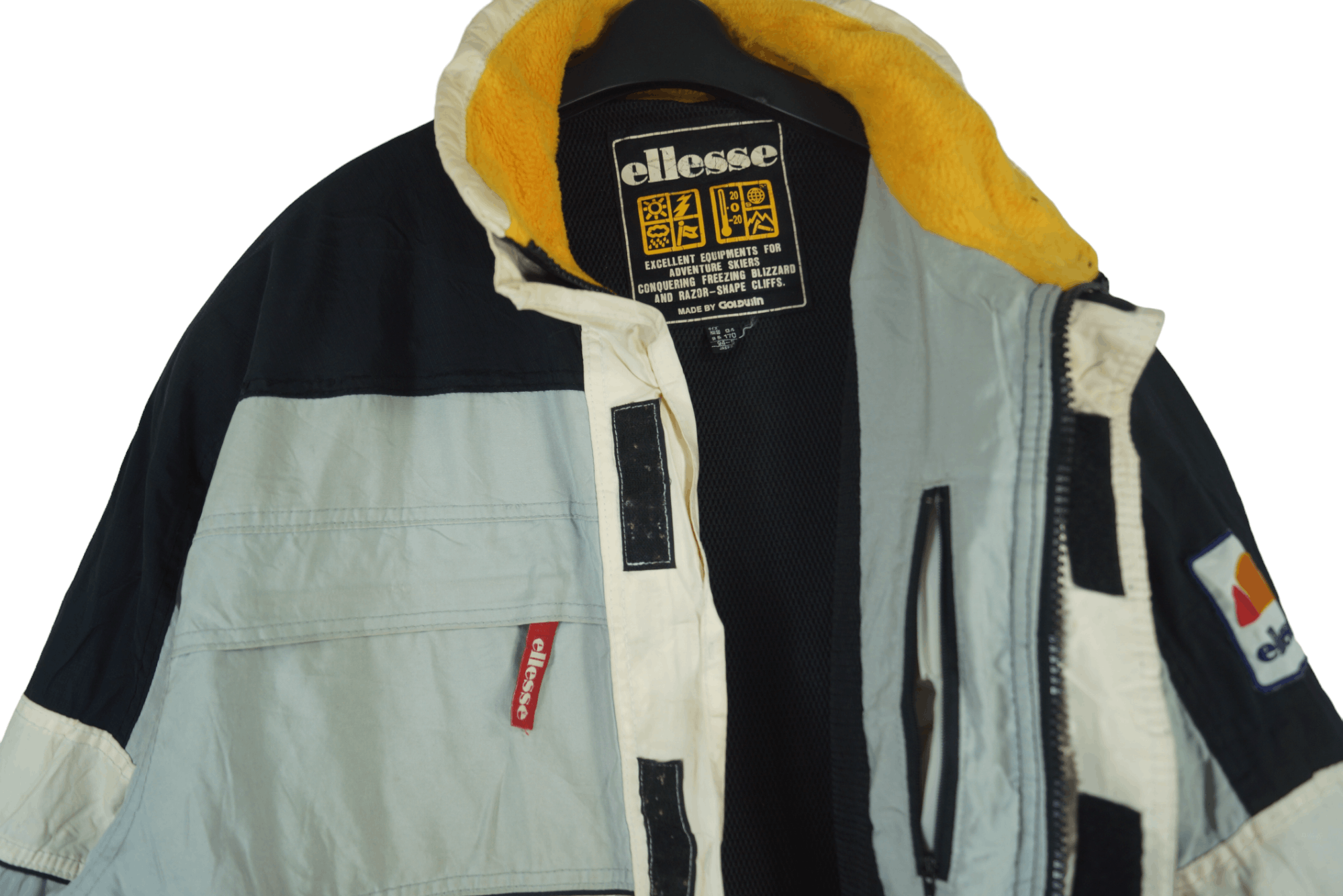 Ellesse × Goldwin × Vintage Rare Jacket Ellesse By Goldwin Nice Design Size US XL / EU 56 / 4 - 4 Thumbnail